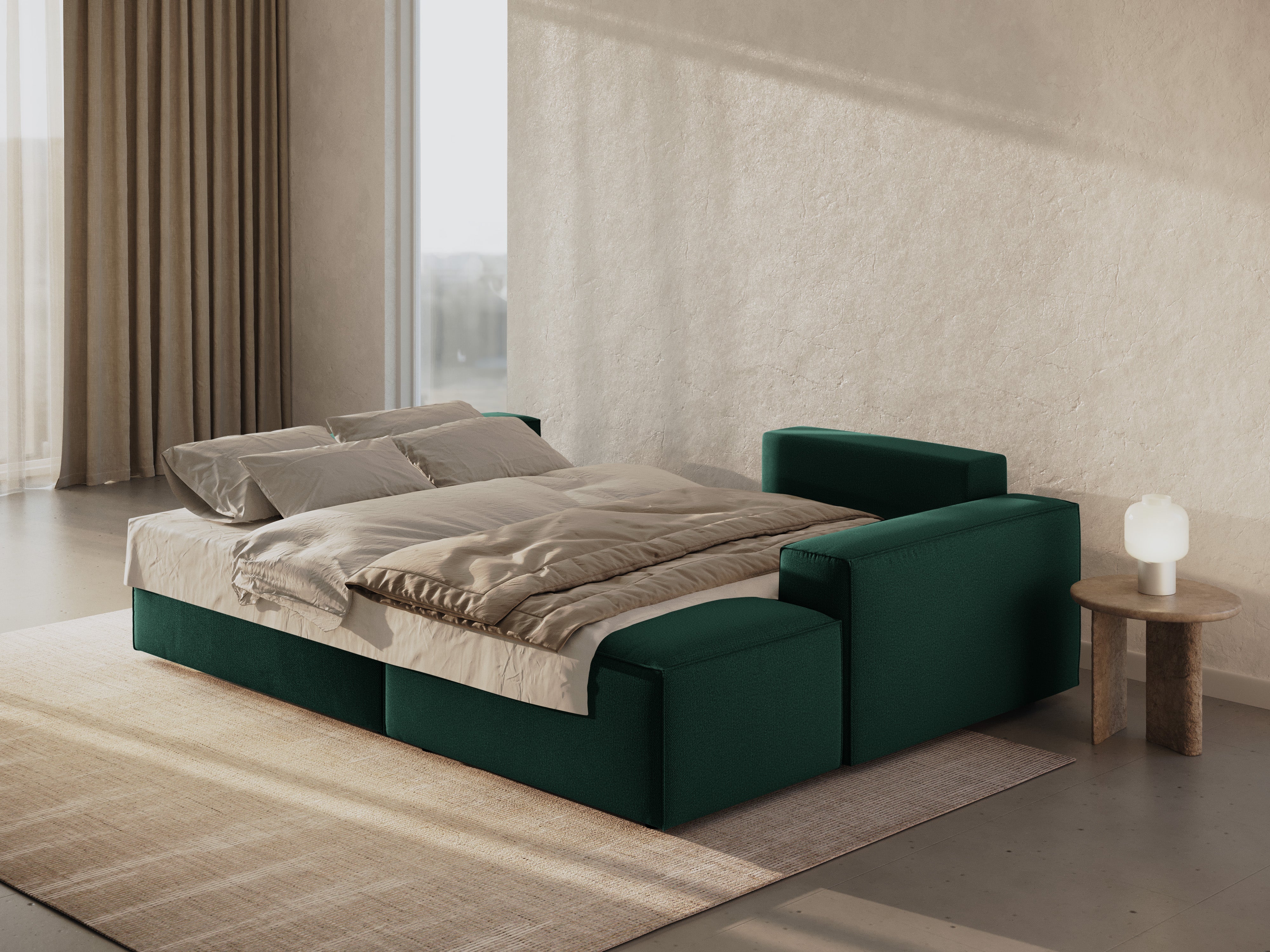 Ecksofa-Set Jodie, Material: Strukturstoff