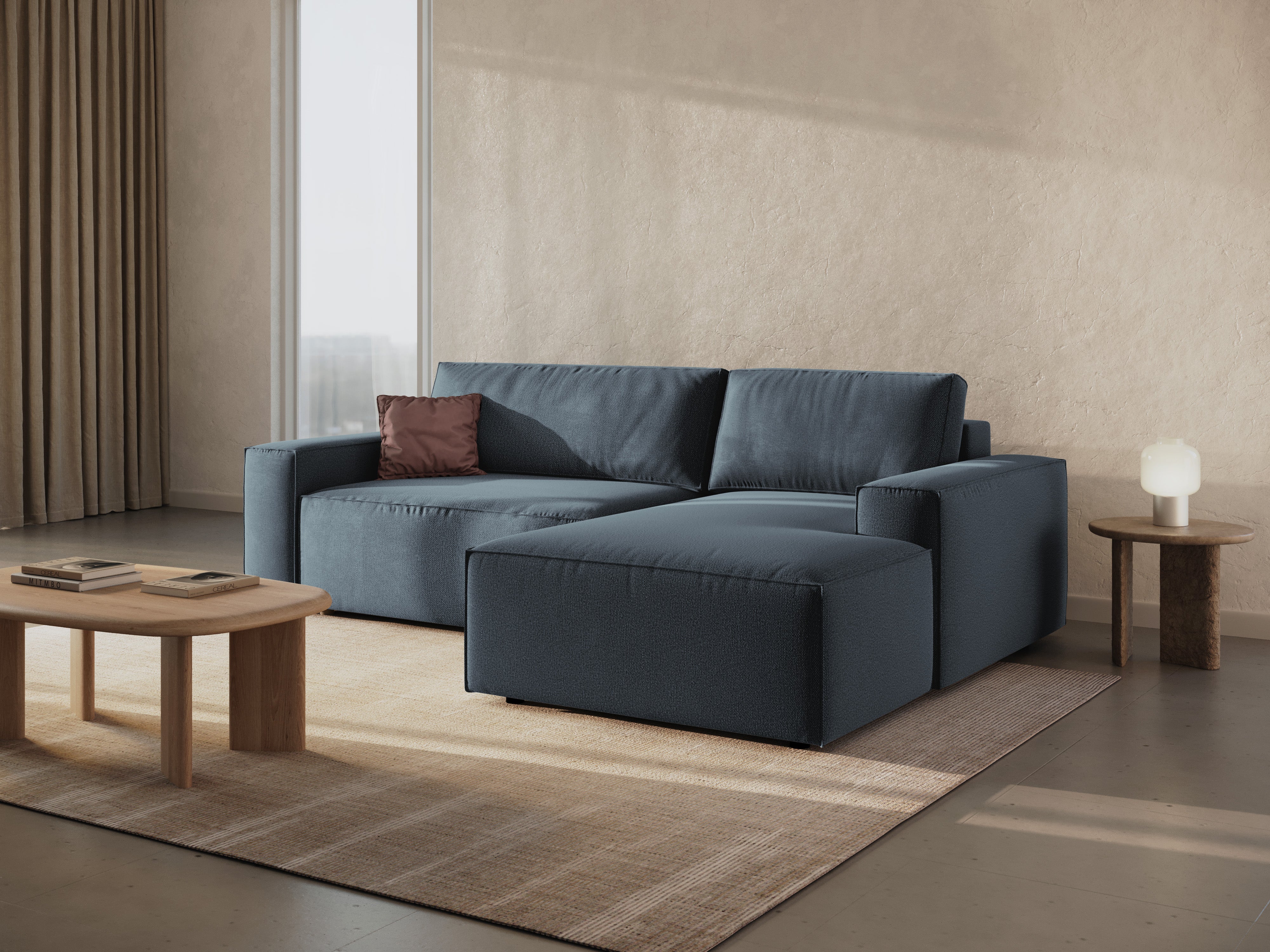 Ecksofa-Set Jodie, Material: Strukturstoff