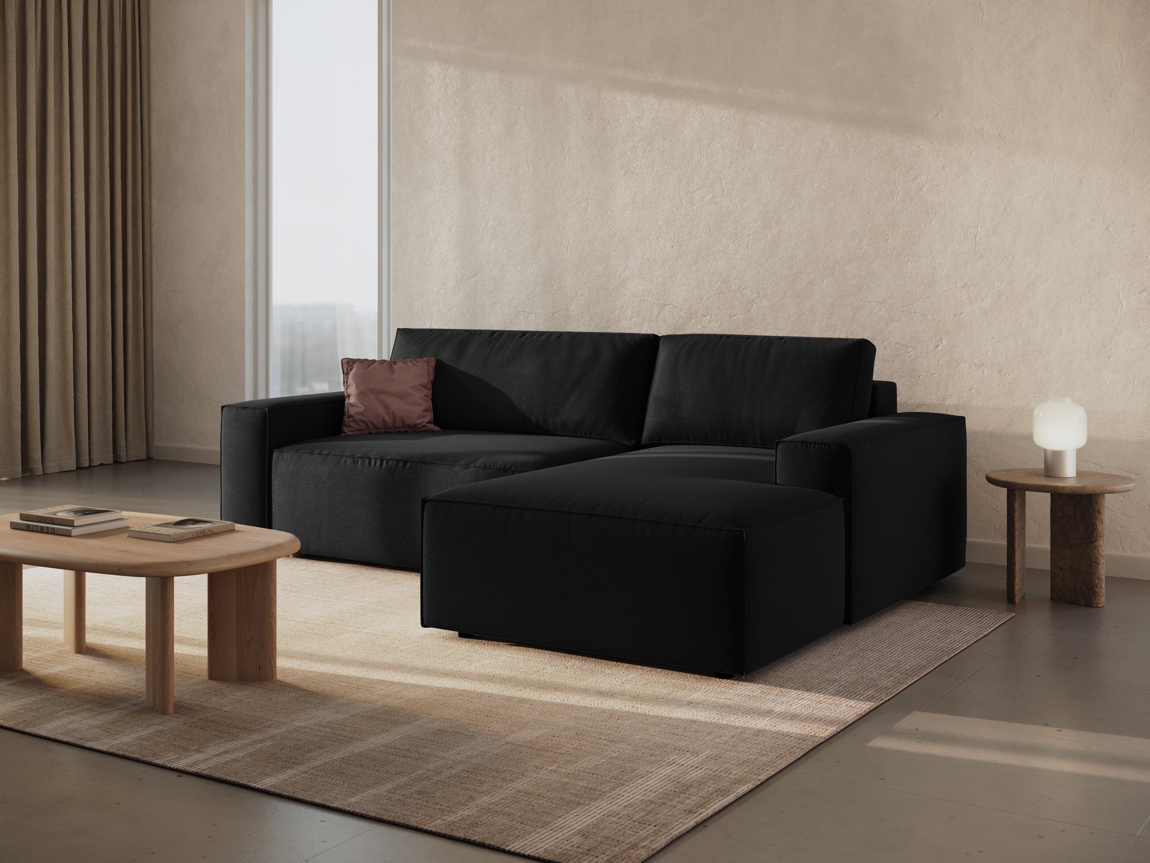 Ecksofa-Set Jodie, Material: Strukturstoff