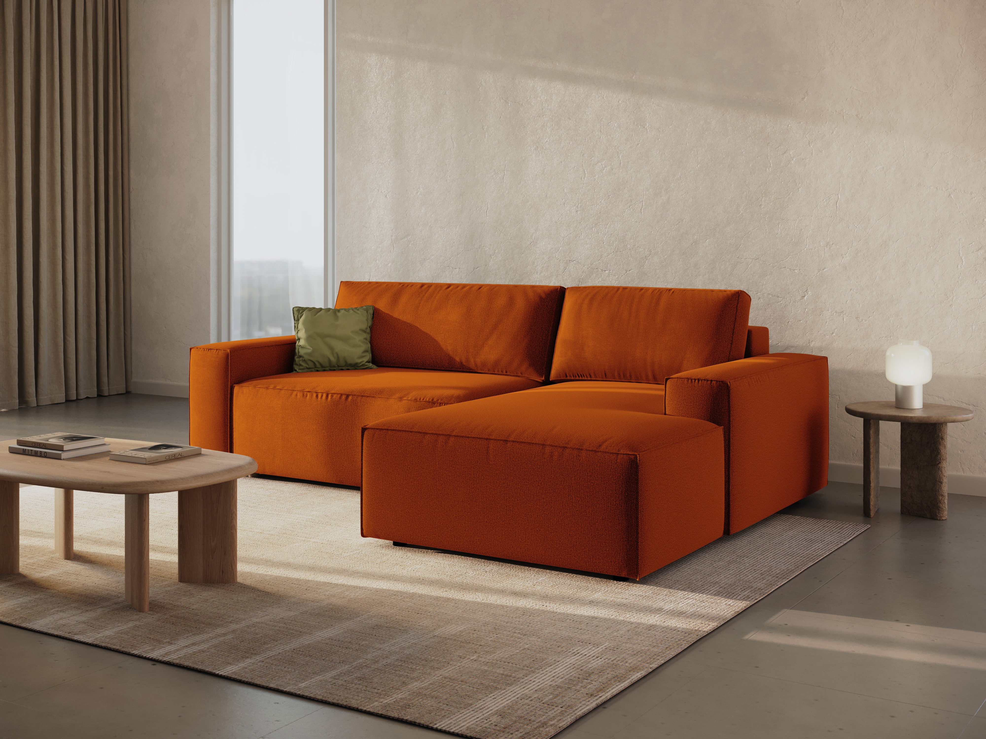 Ecksofa-Set Jodie, Material: Strukturstoff