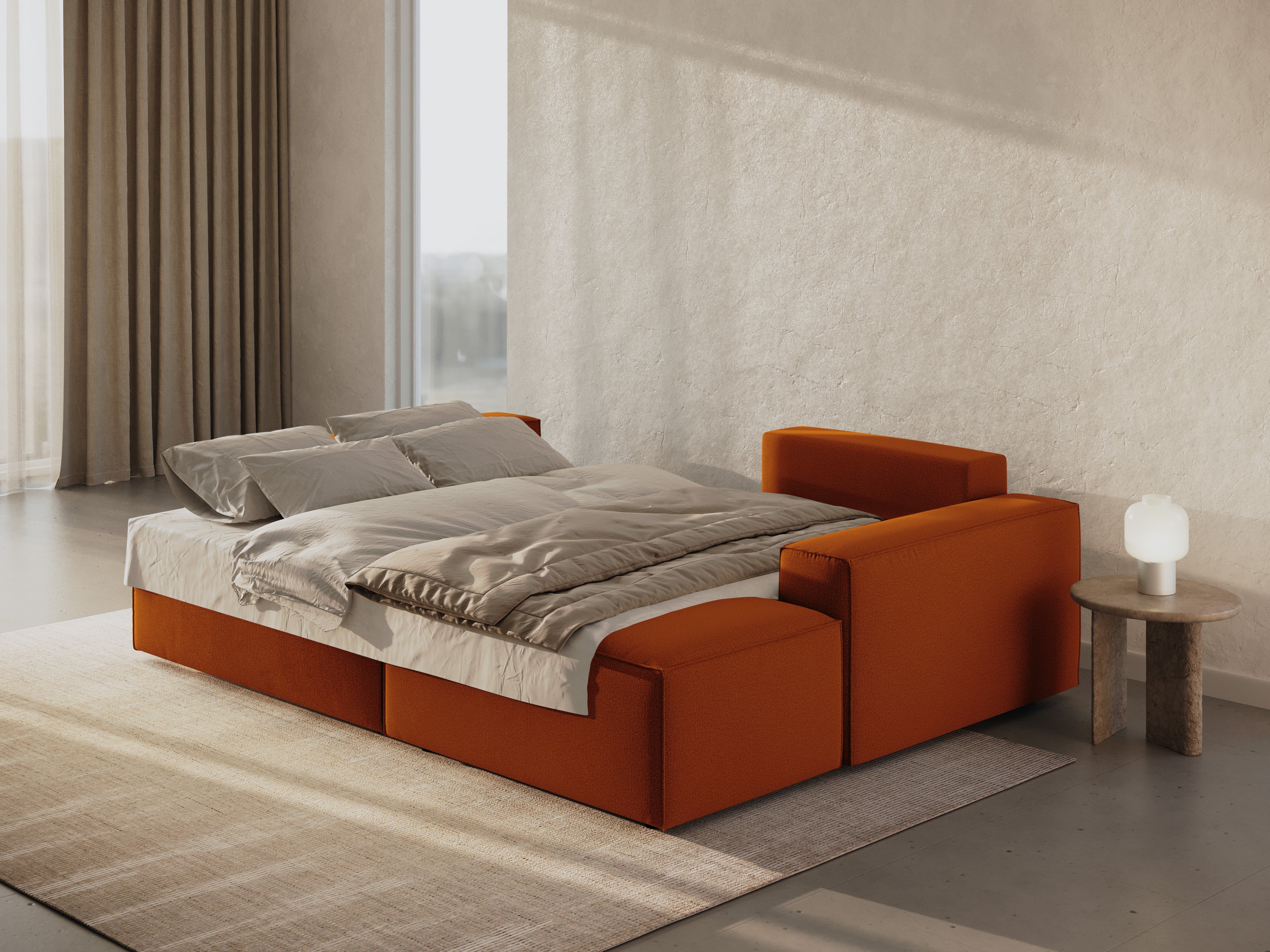 Ecksofa-Set Jodie, Material: Strukturstoff