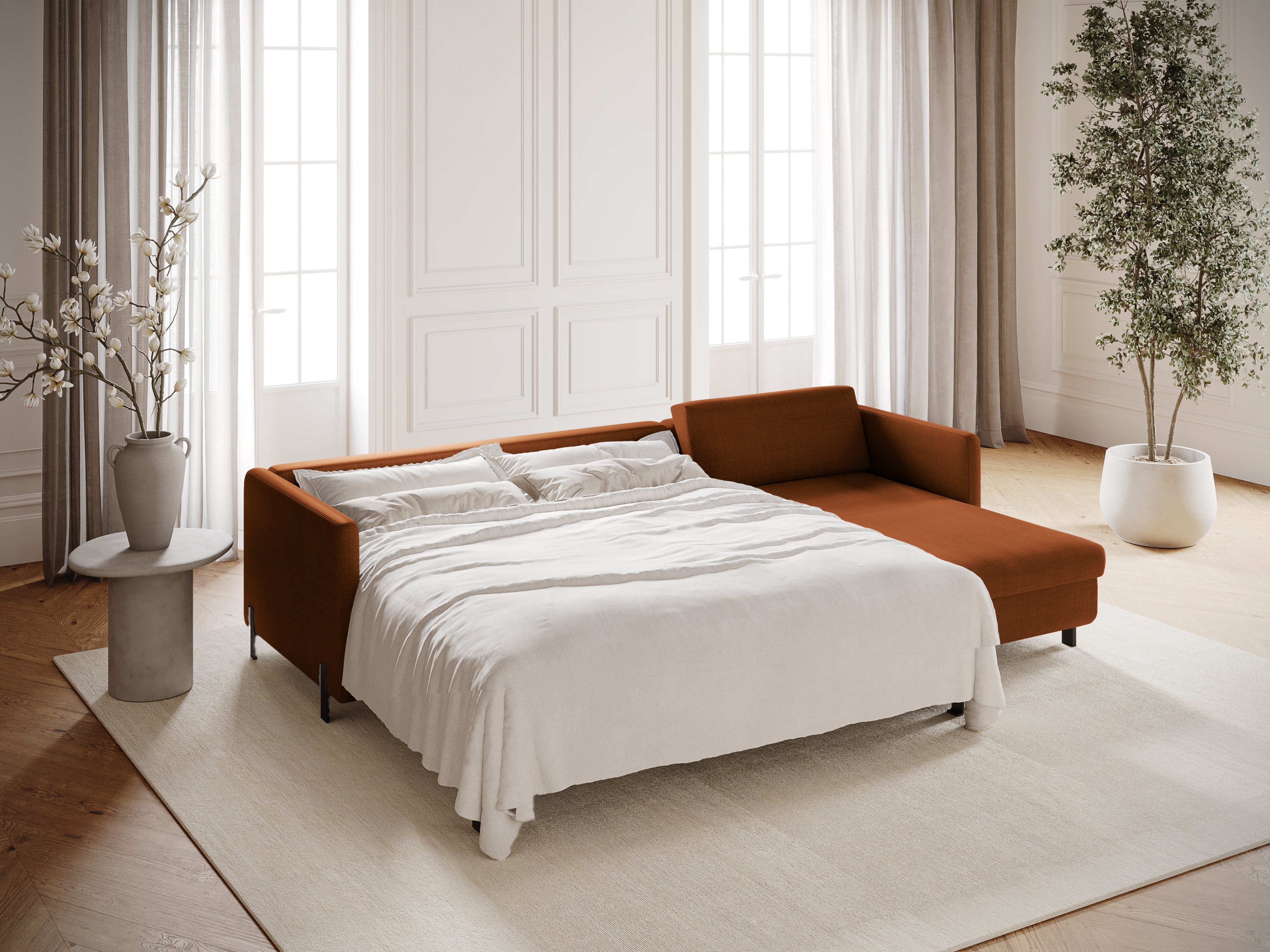 Ecksofa Gloria 260x170cm, Material: Strukturstoff