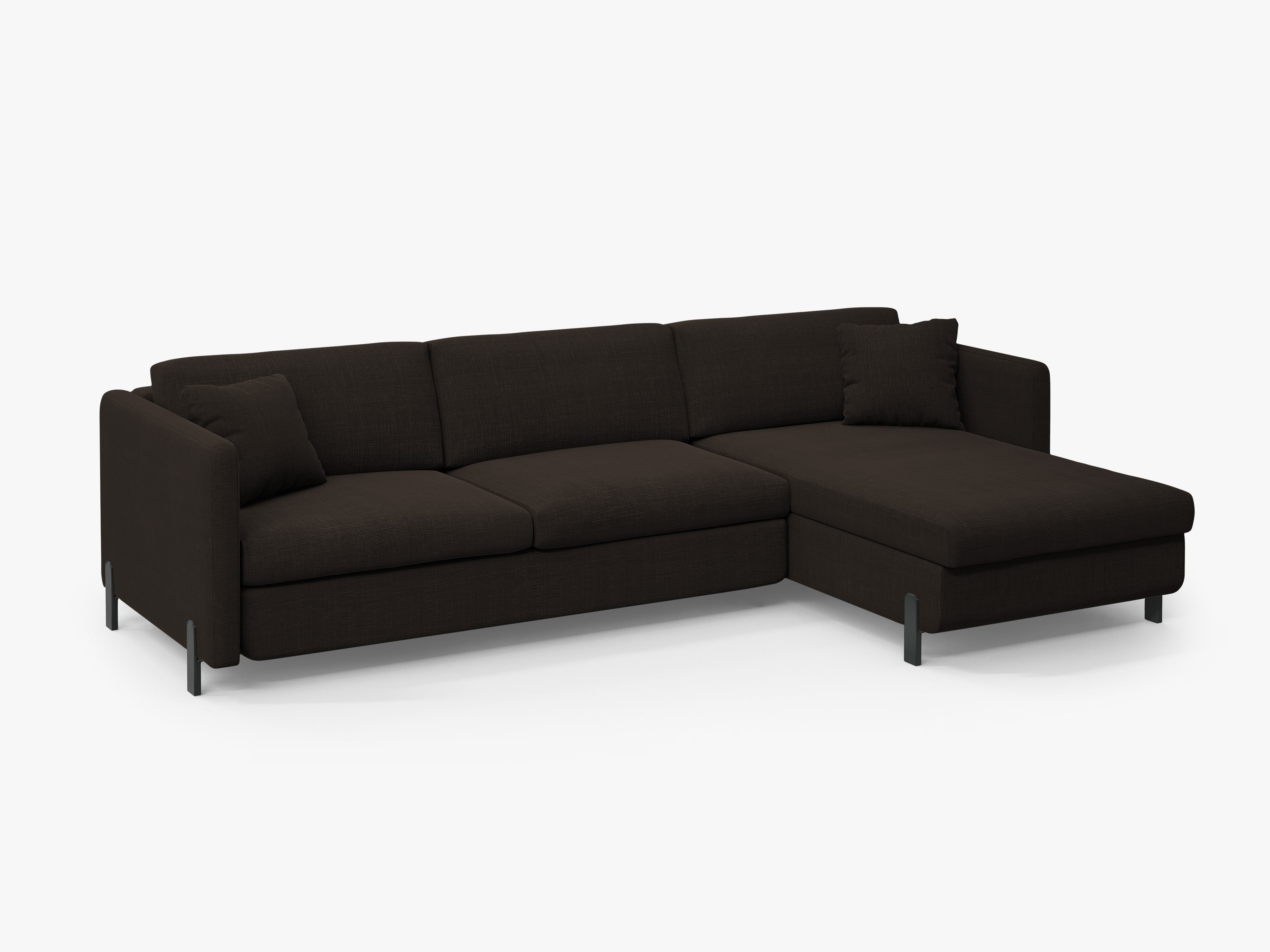 Ecksofa Gloria 260x170cm, Material: Strukturstoff