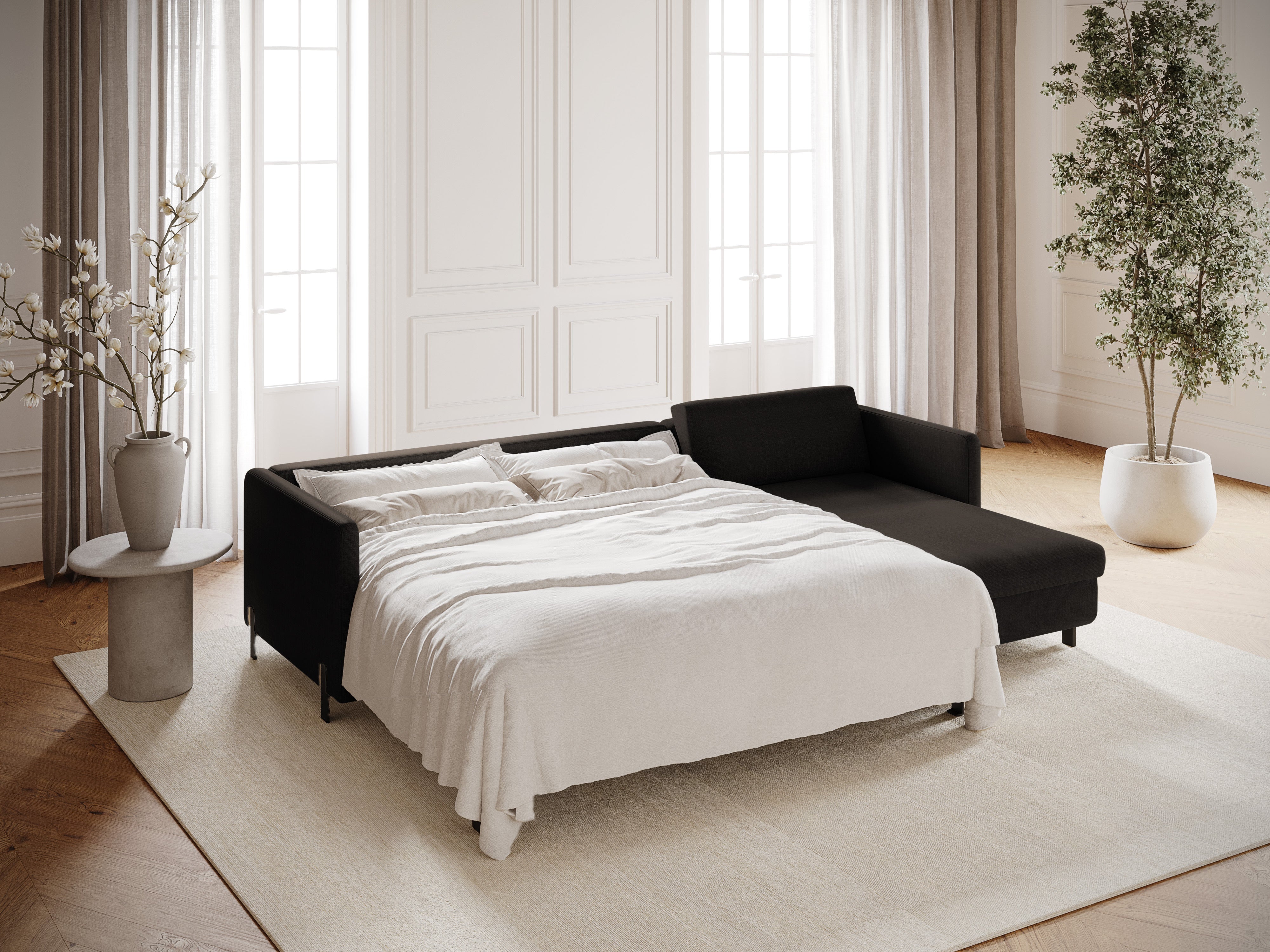 Ecksofa Gloria 260x170cm, Material: Strukturstoff