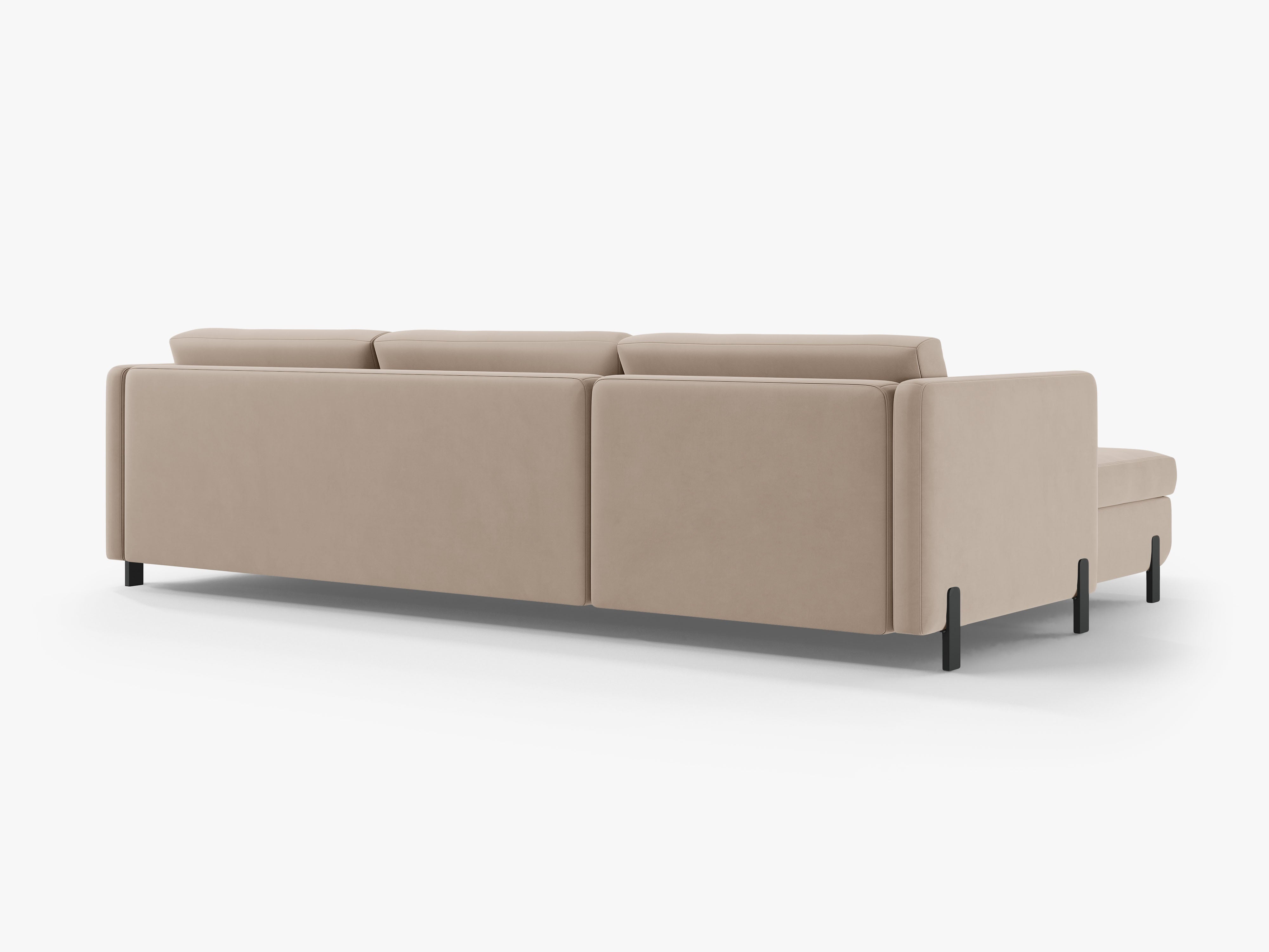 Ecksofa Gloria 260x170cm, Material: Samt
