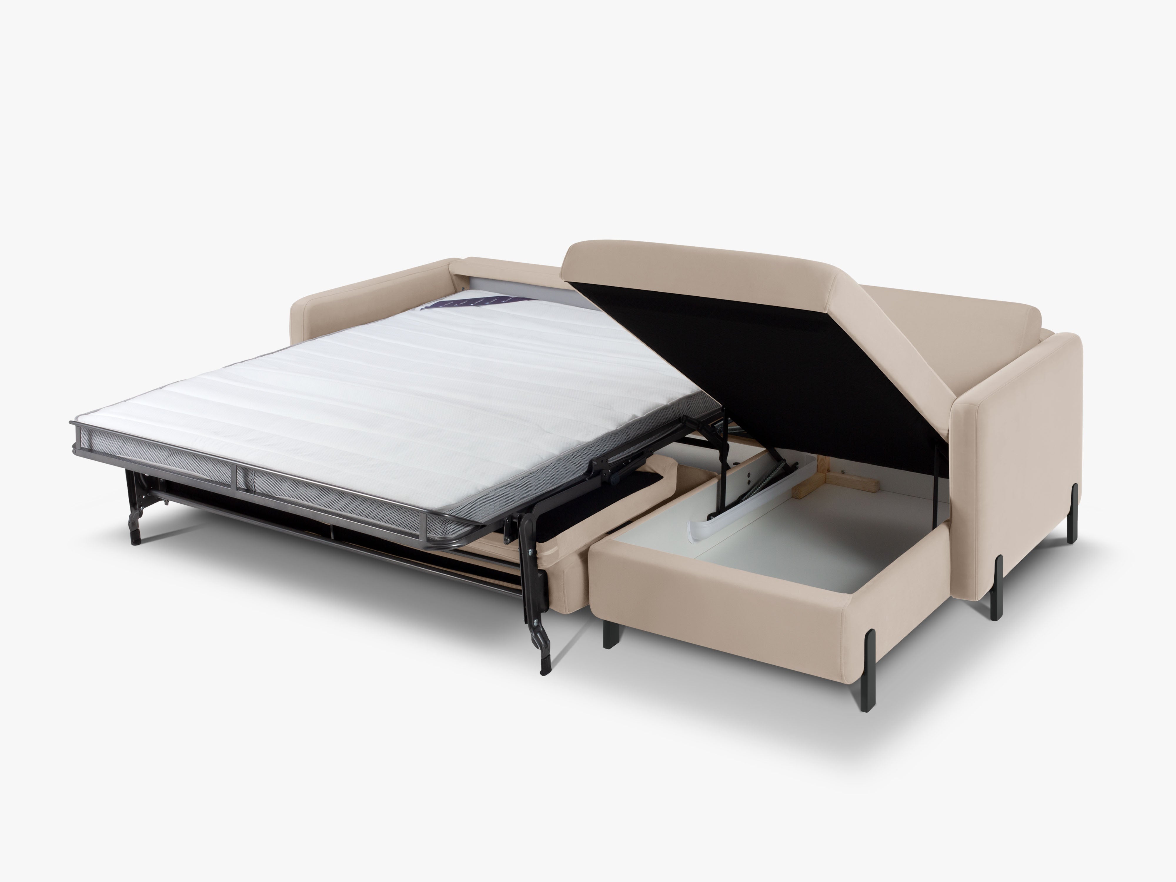 Ecksofa Gloria 260x170cm, Material: Samt