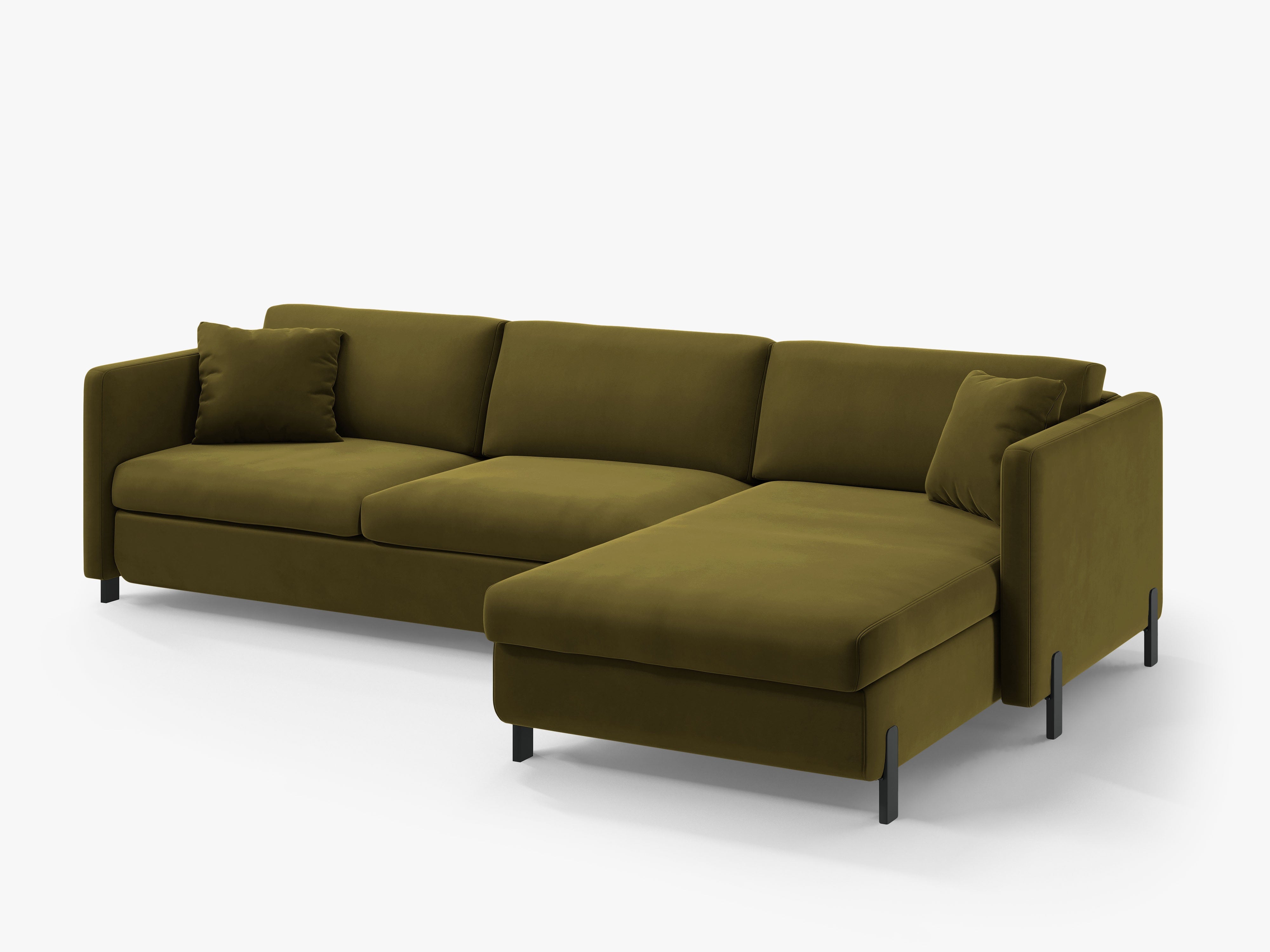 Ecksofa Gloria 260x170cm, Material: Samt