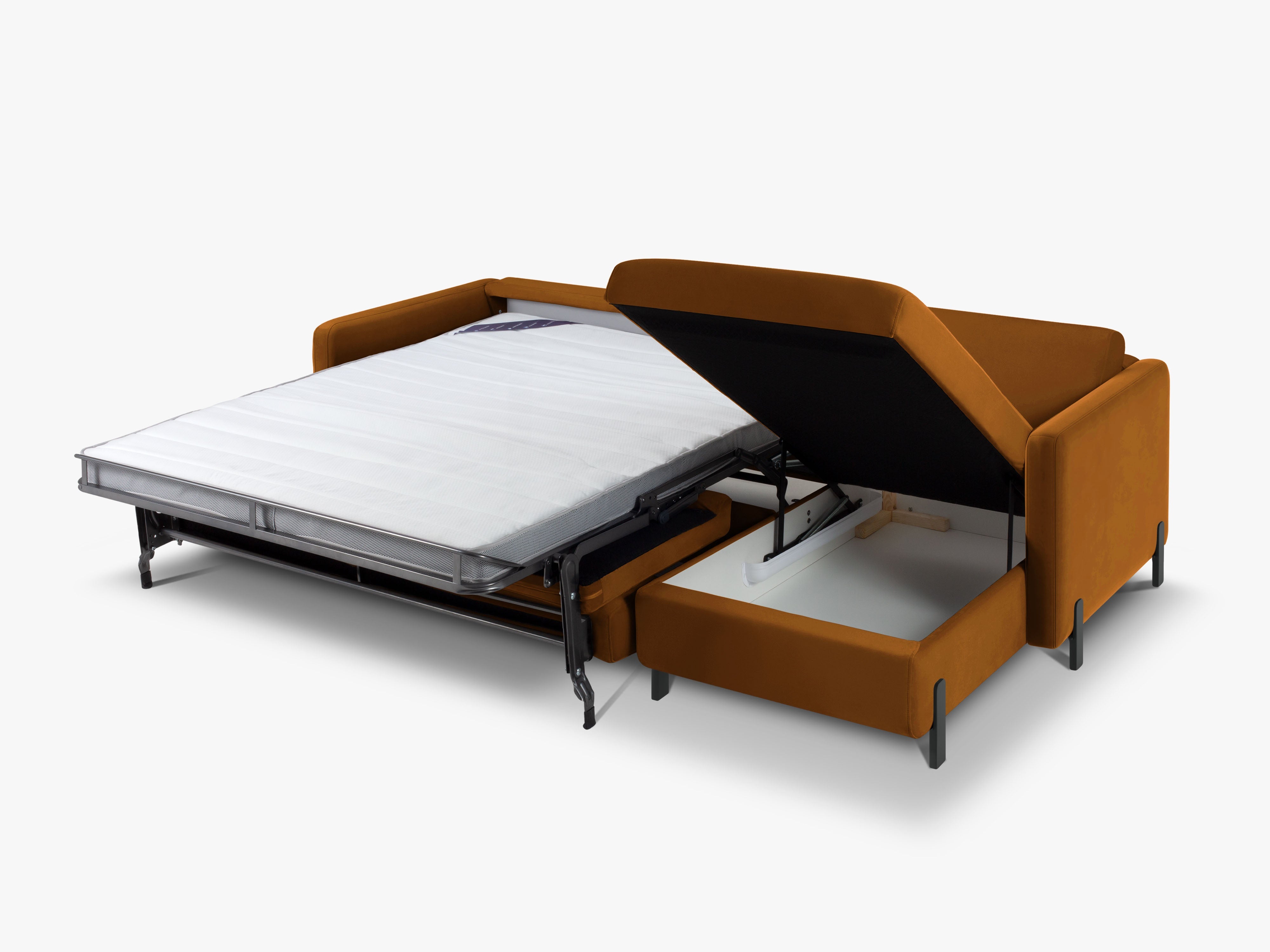 Ecksofa Gloria 260x170cm, Material: Samt