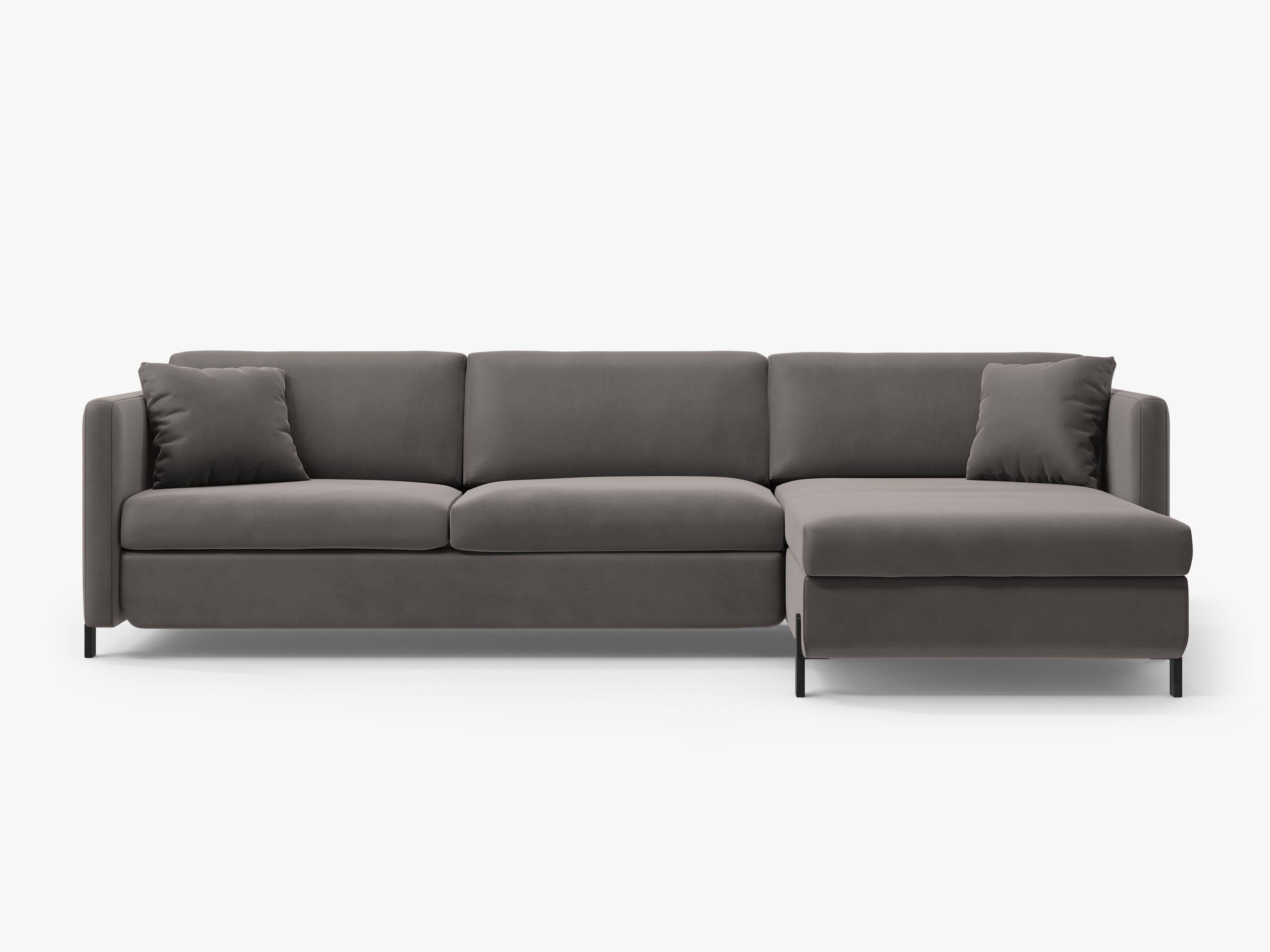 Ecksofa Gloria 260x170cm, Material: Samt