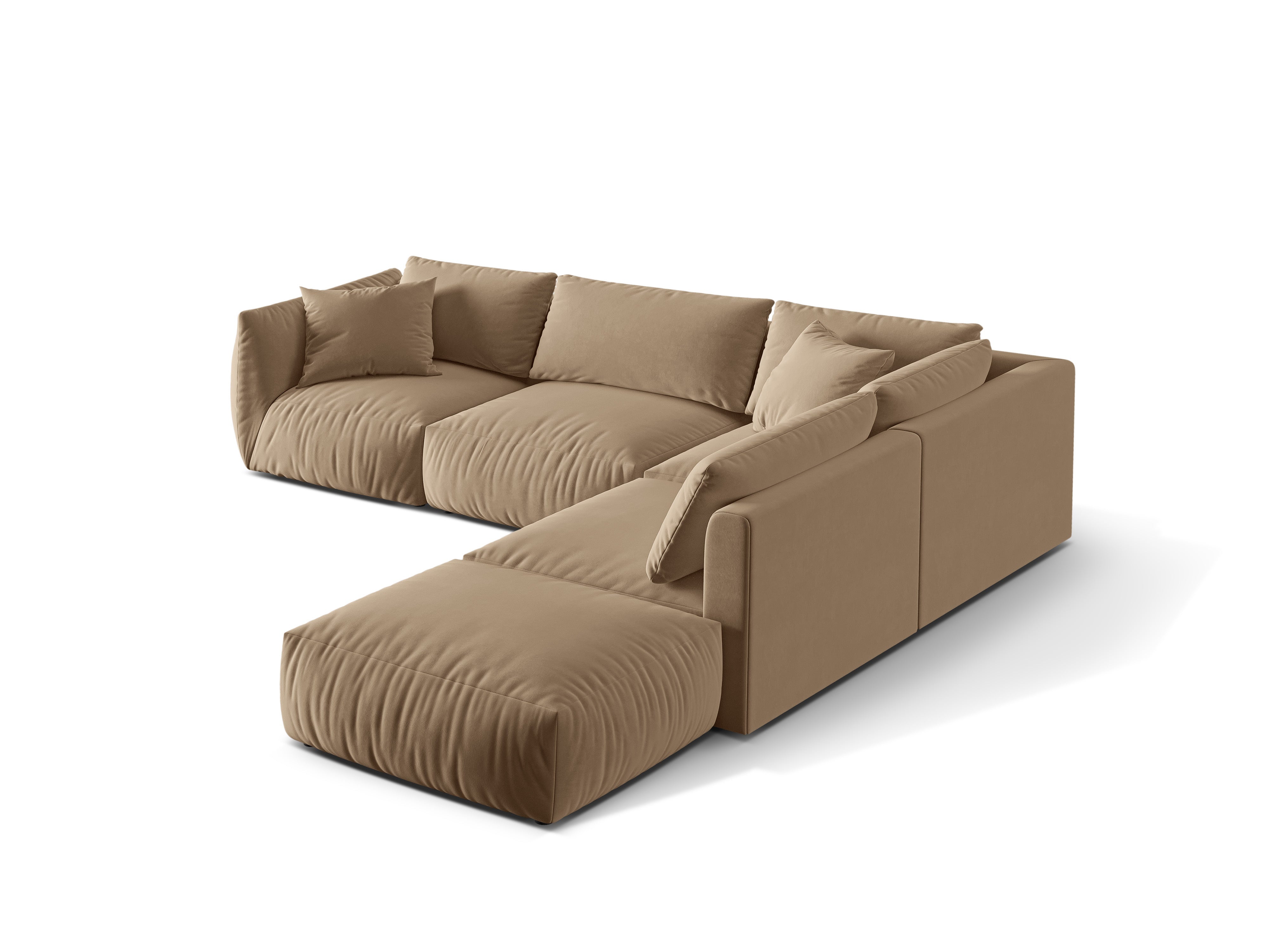Ecksofa Chris 295x290cm, Material: Samt