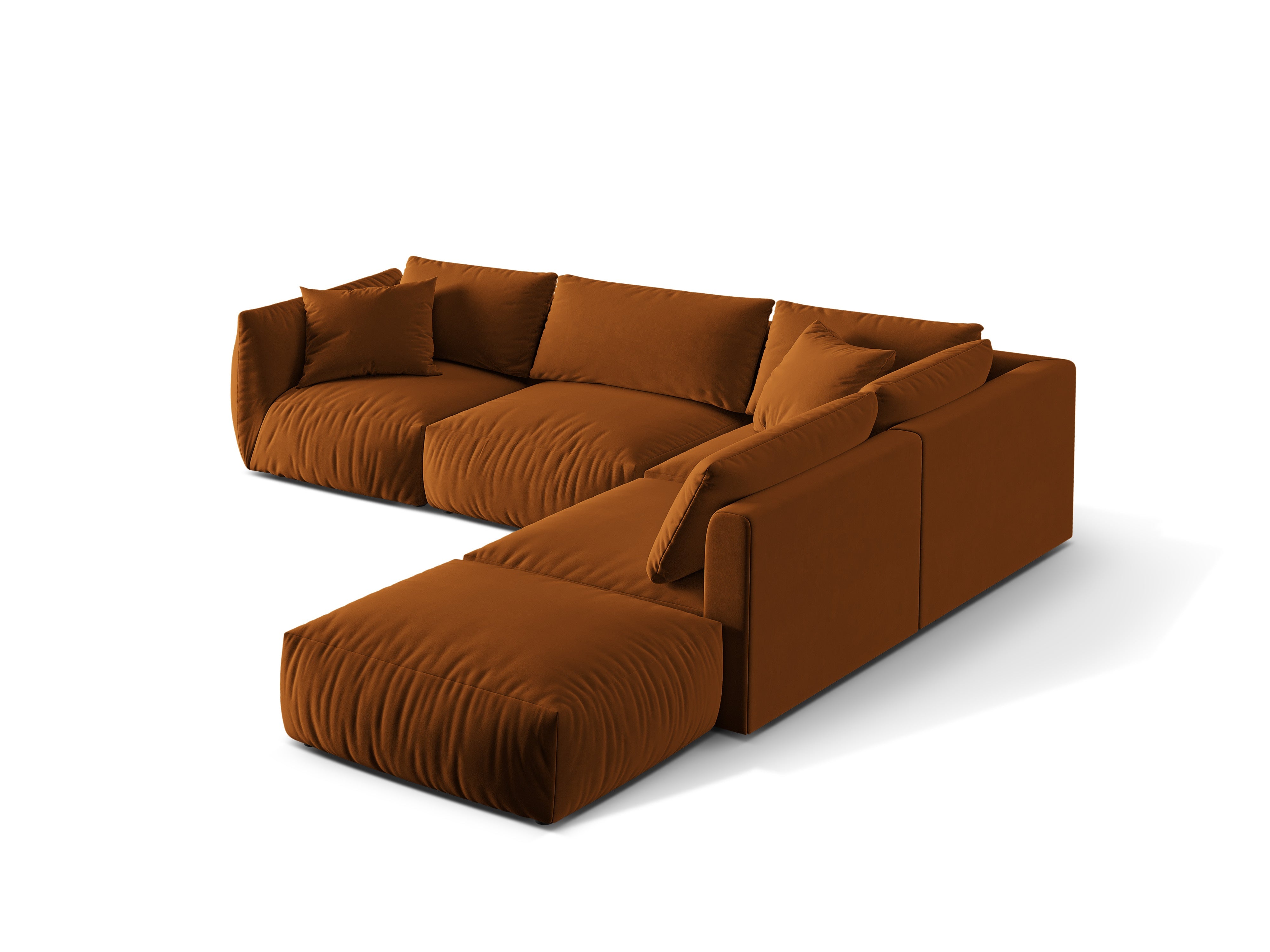 Ecksofa Chris 295x290cm, Material: Samt
