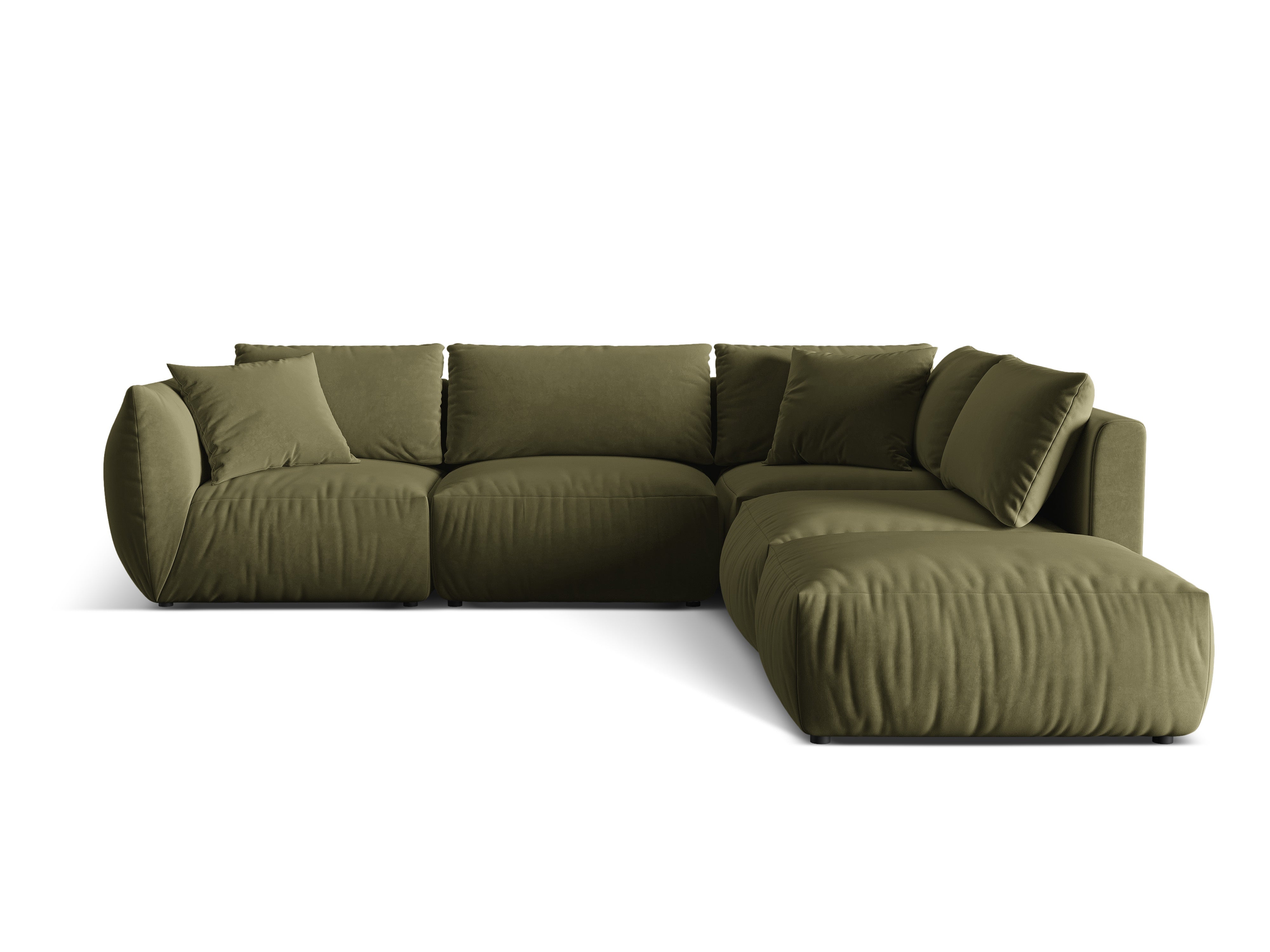 Ecksofa Chris 295x290cm, Material: Samt