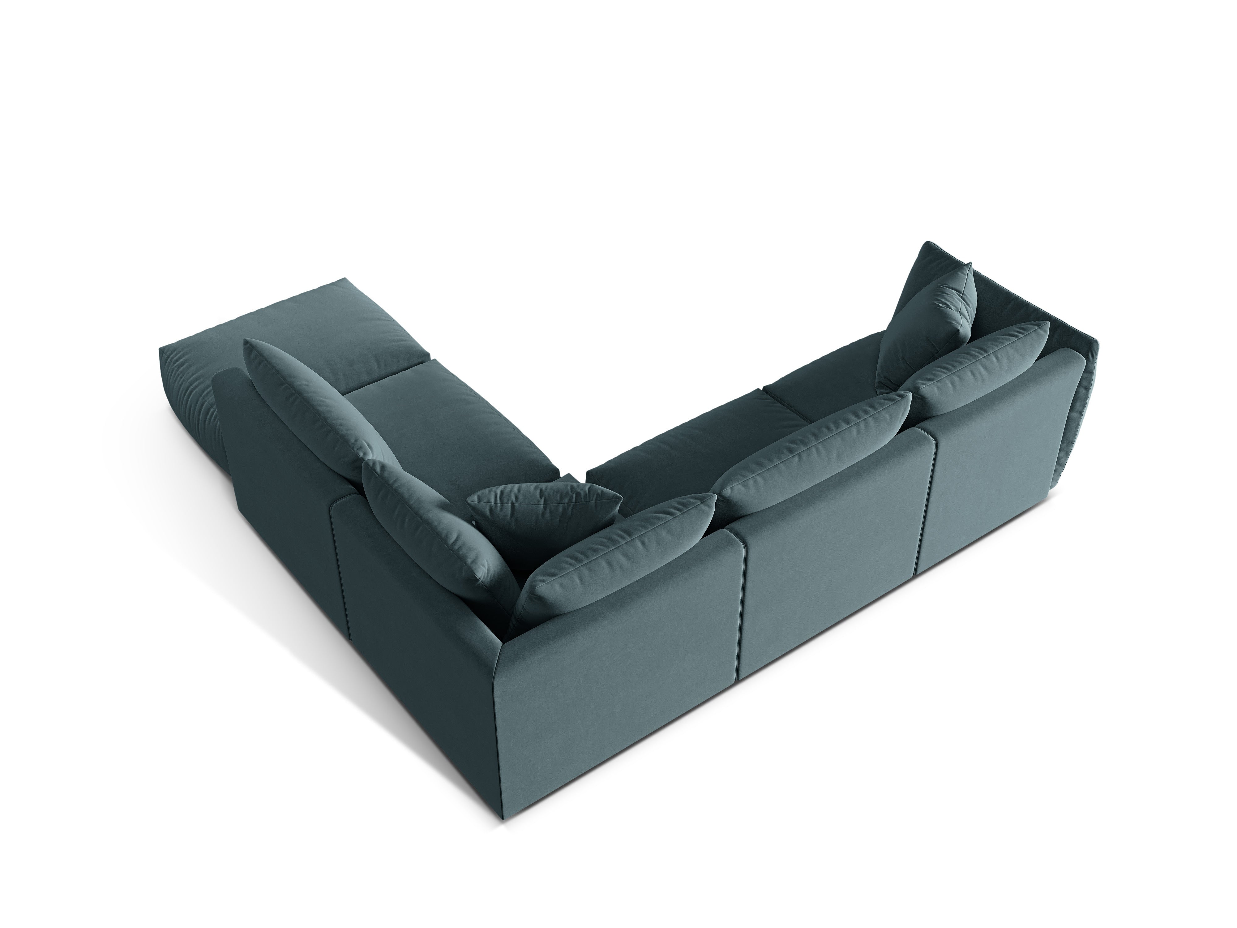 Ecksofa Chris 295x290cm, Material: Samt