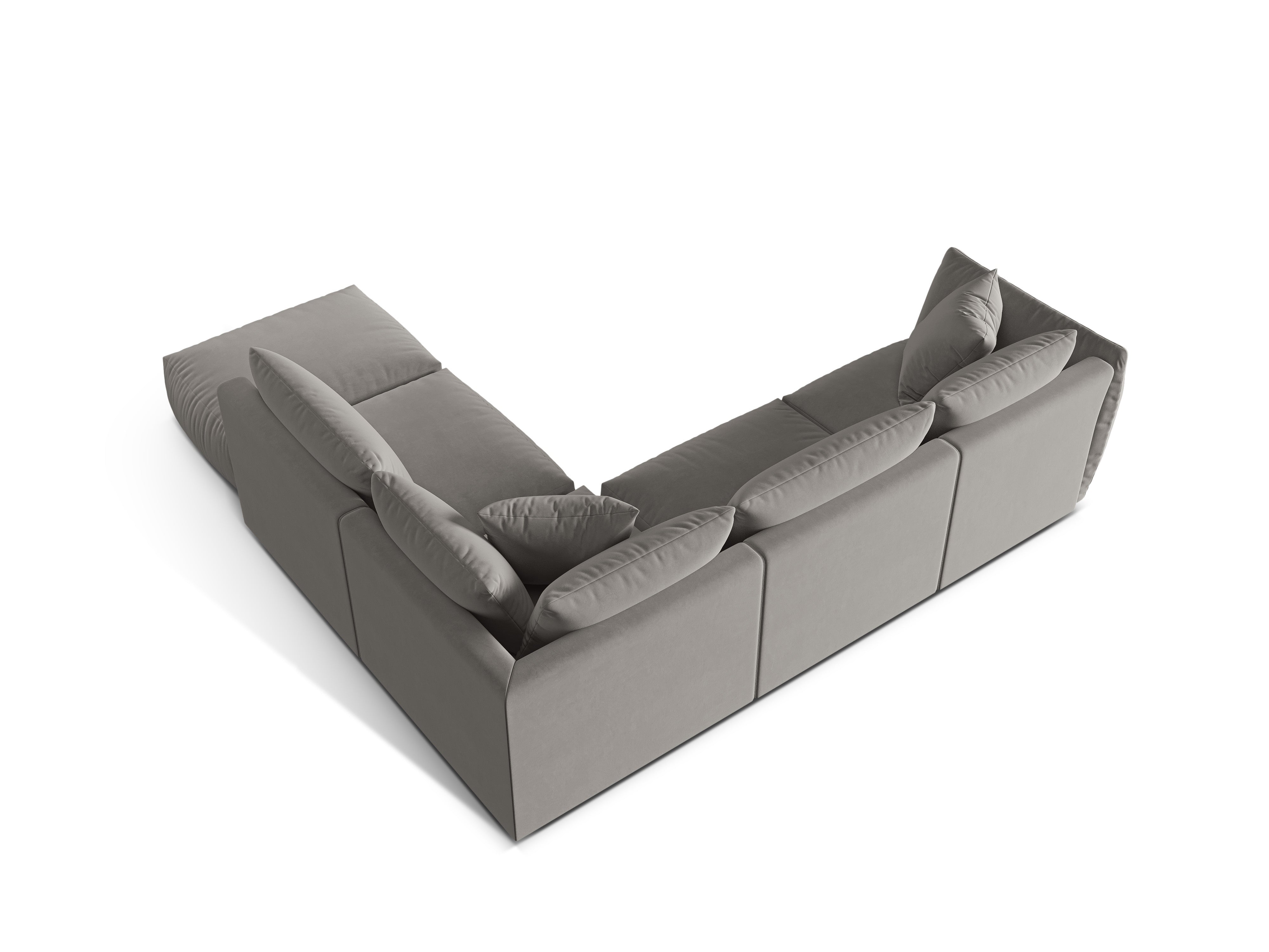 Ecksofa Chris 295x290cm, Material: Samt