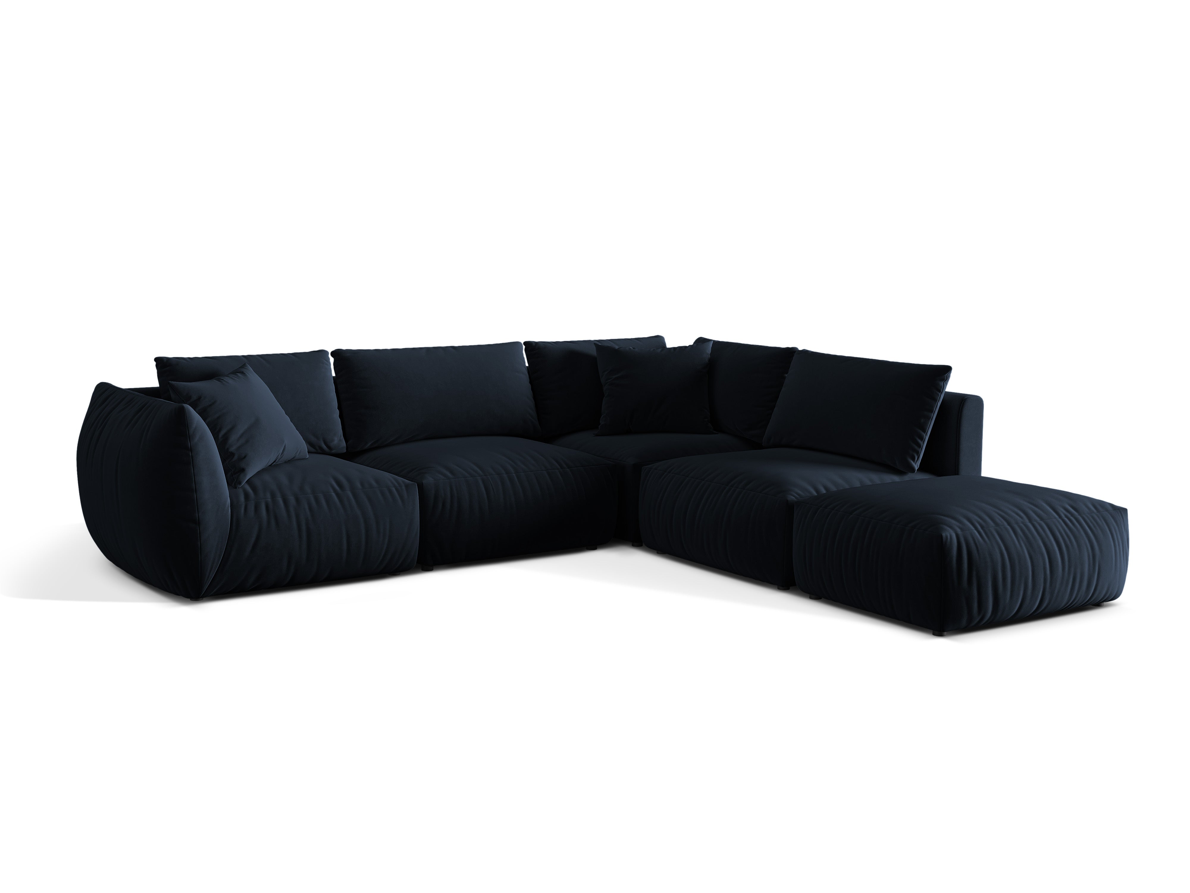 Ecksofa Chris 295x290cm, Material: Samt