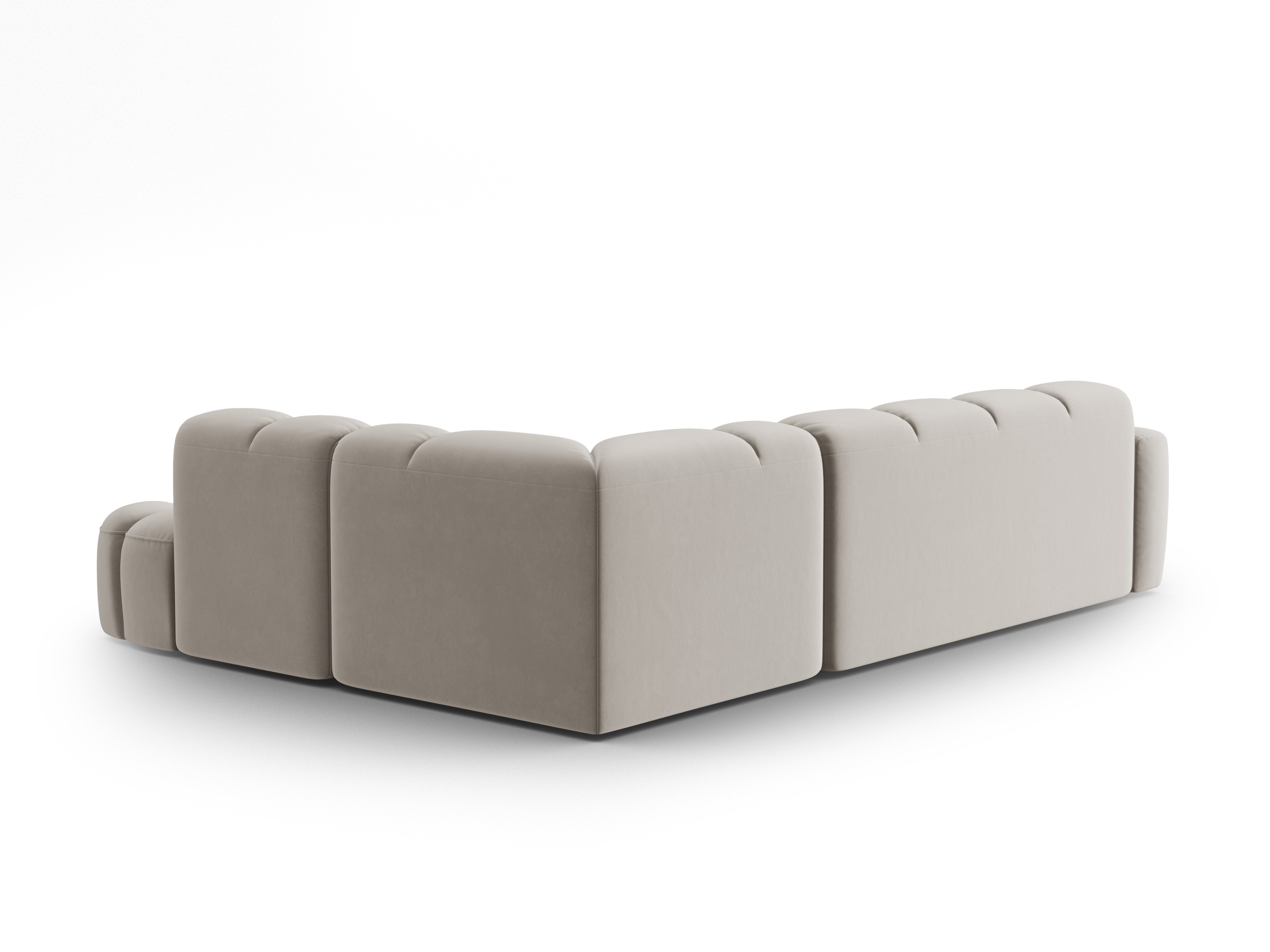 Ecksofa Lisa 293x234cm, Material: Samt