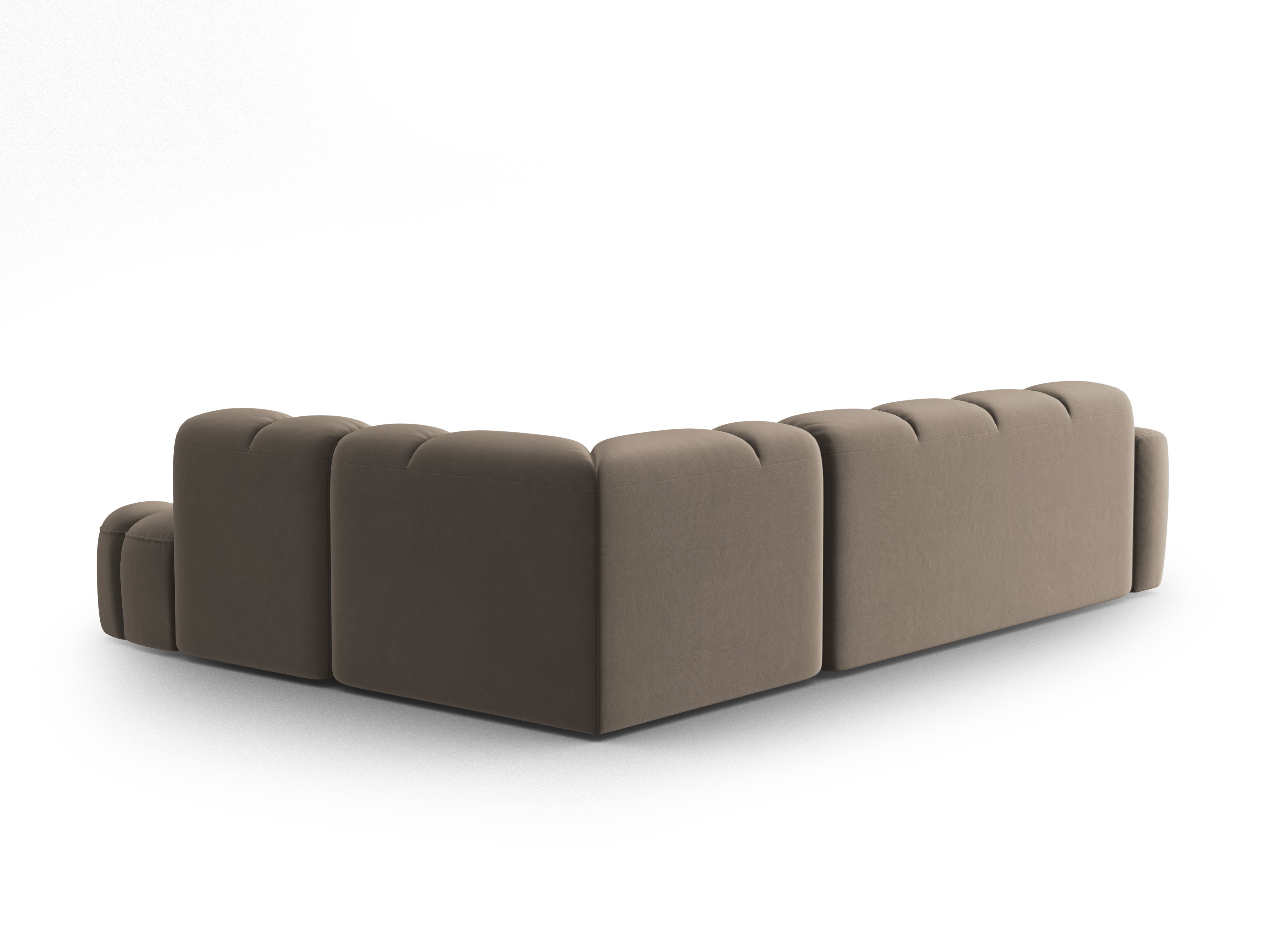 Ecksofa Lisa 293x234cm, Material: Samt