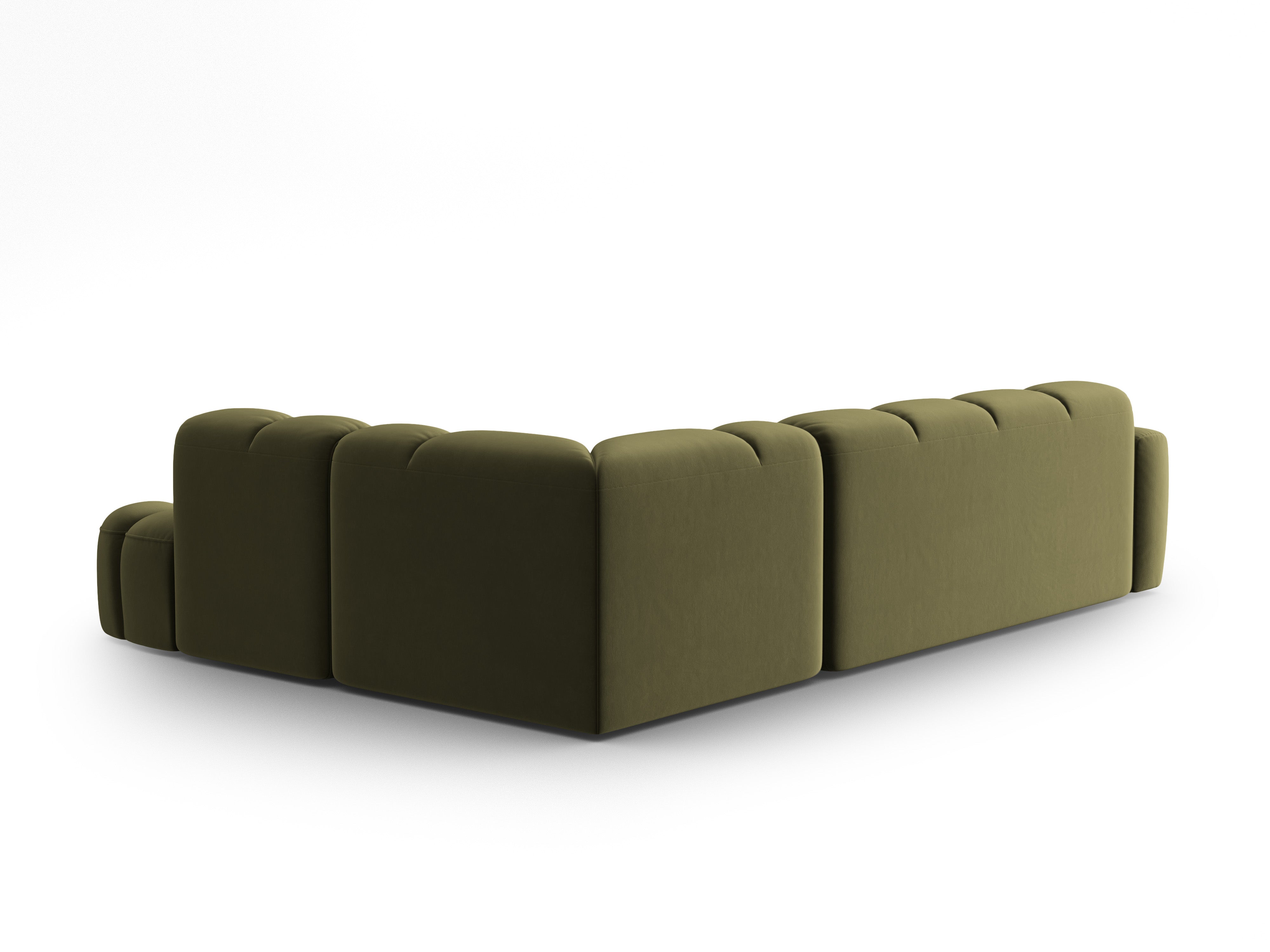 Ecksofa Lisa 293x234cm, Material: Samt