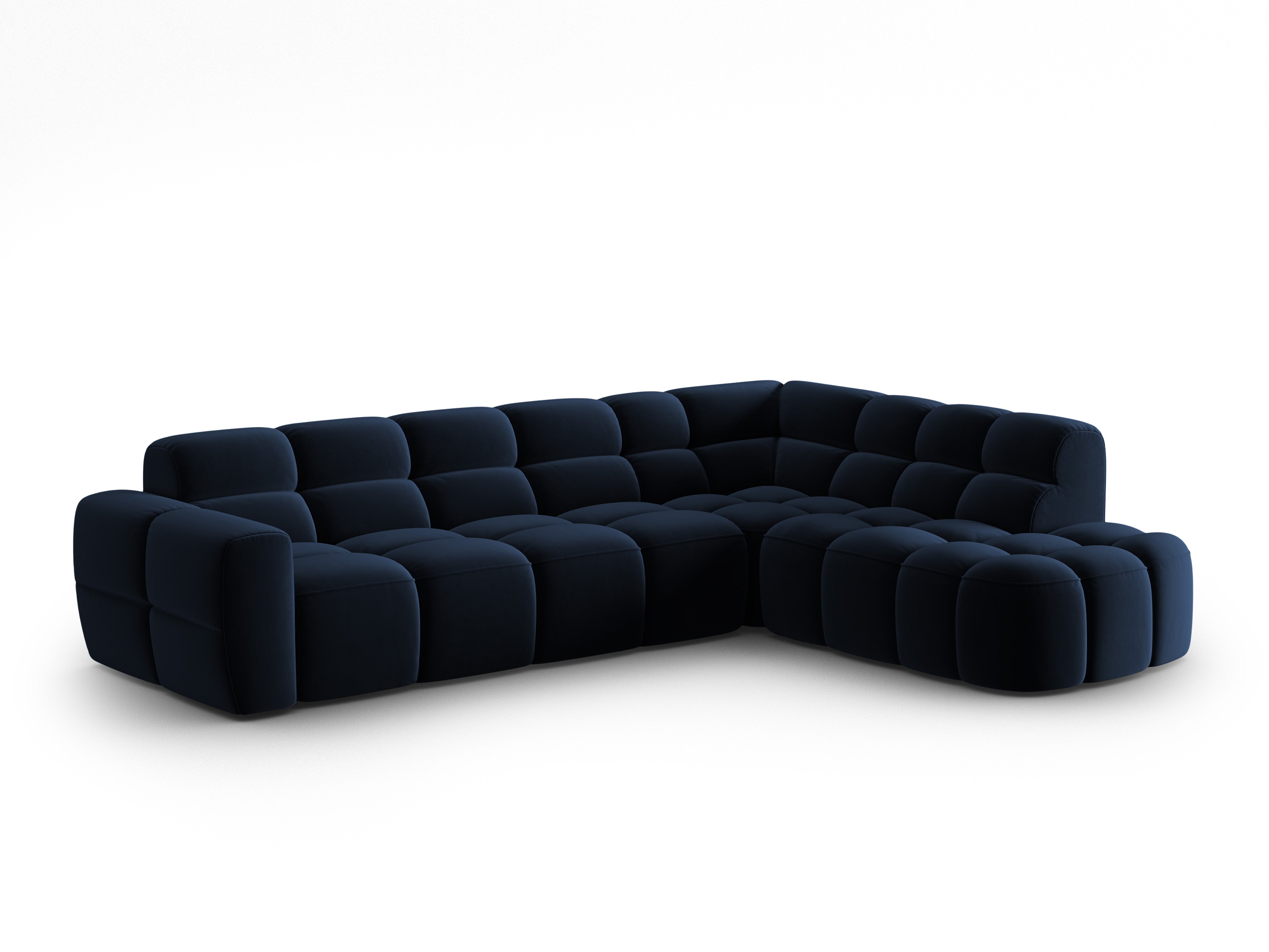 Ecksofa Lisa 293x234cm, Material: Samt