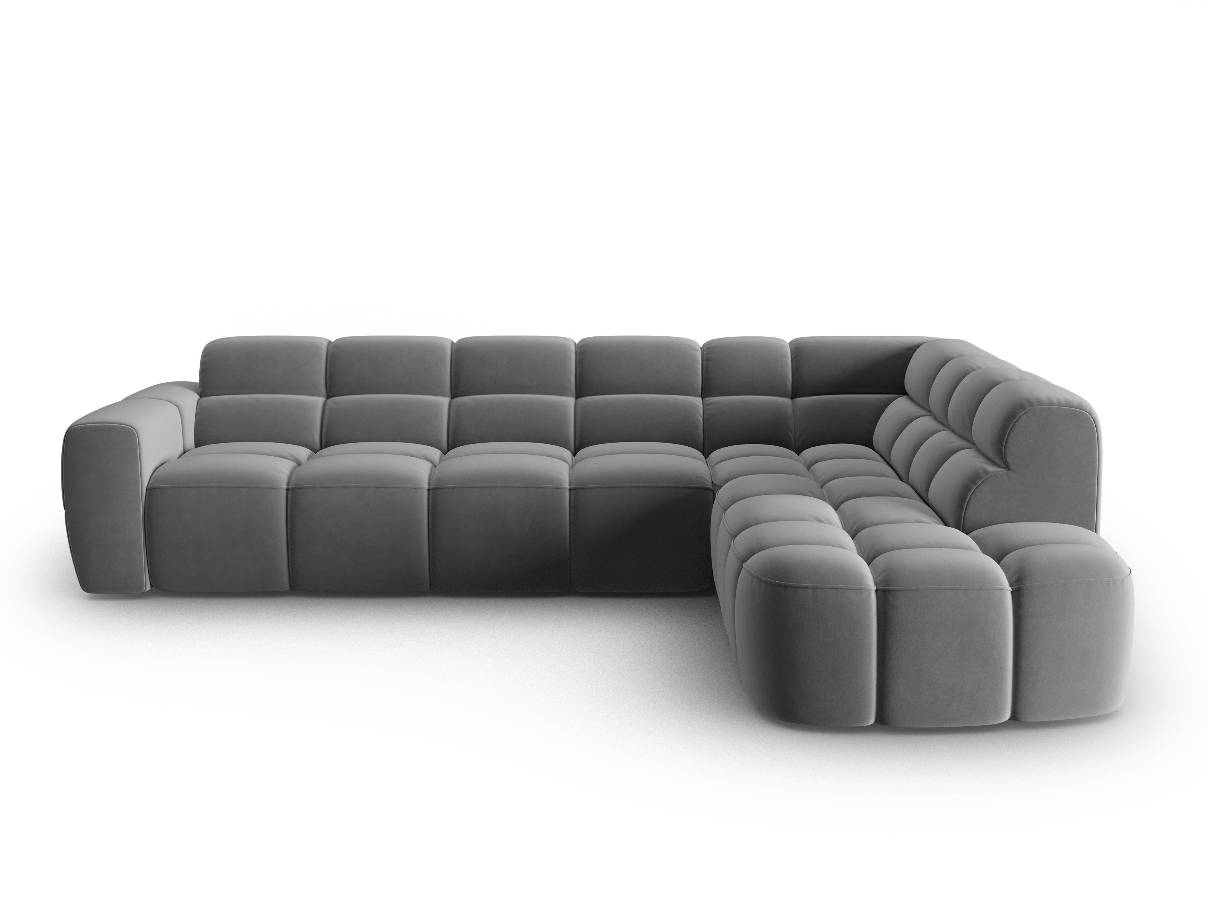 Ecksofa Lisa 293x234cm, Material: Samt