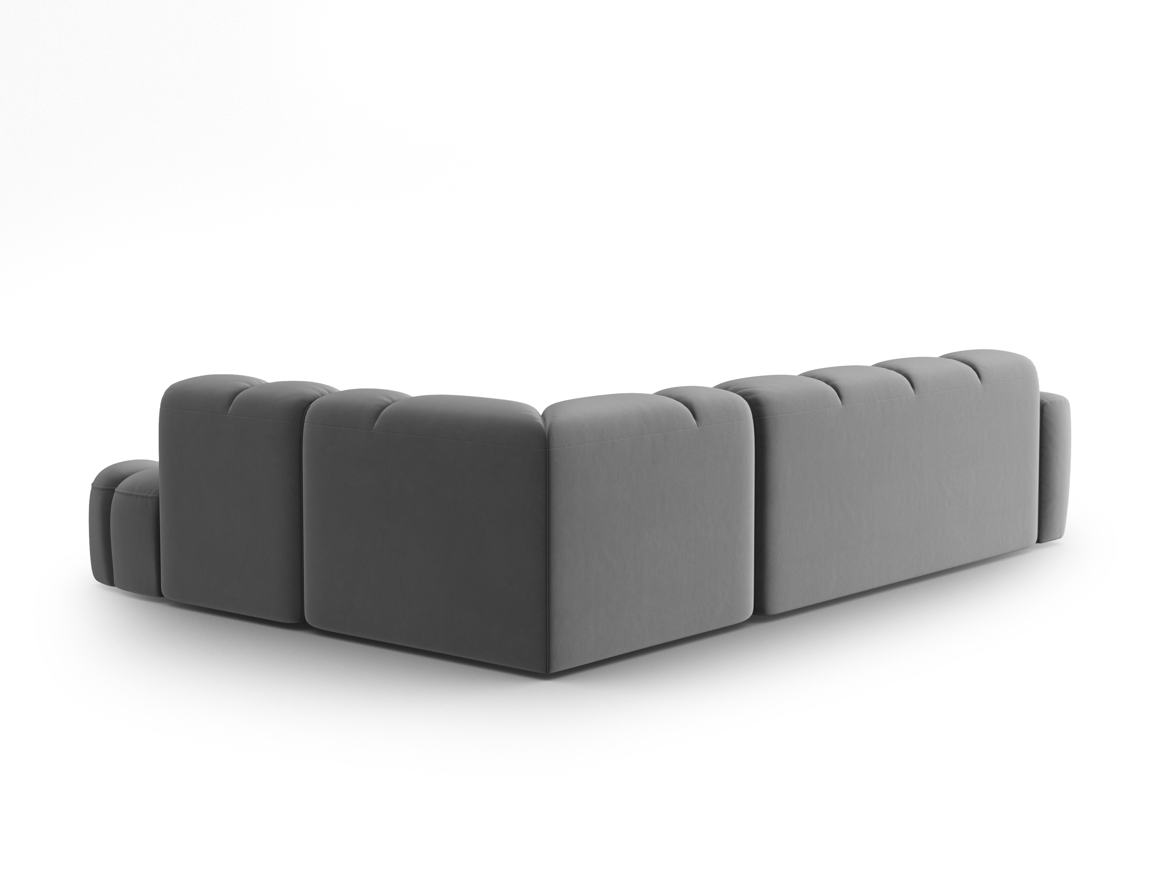 Ecksofa Lisa 293x234cm, Material: Samt