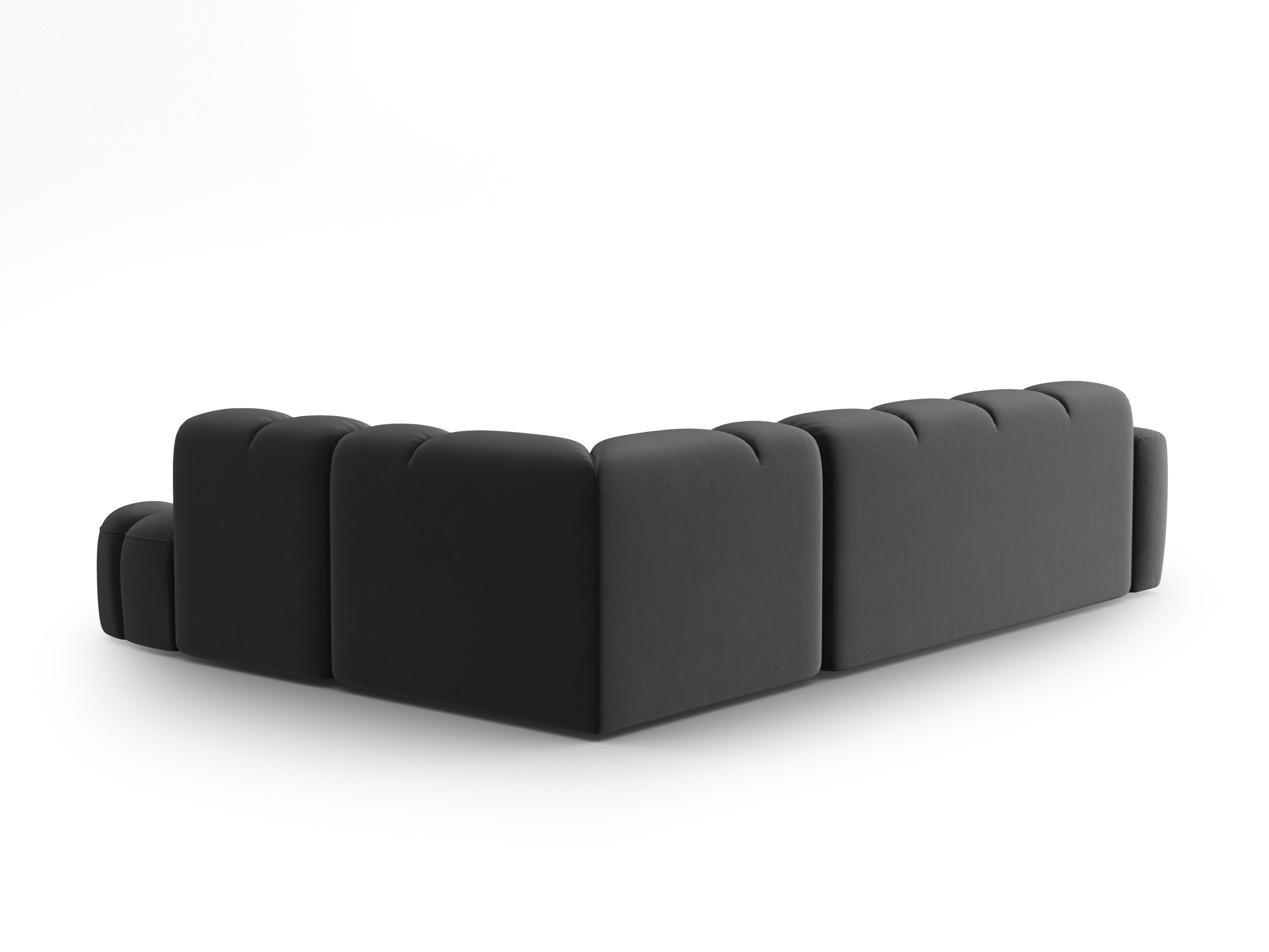 Ecksofa Lisa 293x234cm, Material: Samt