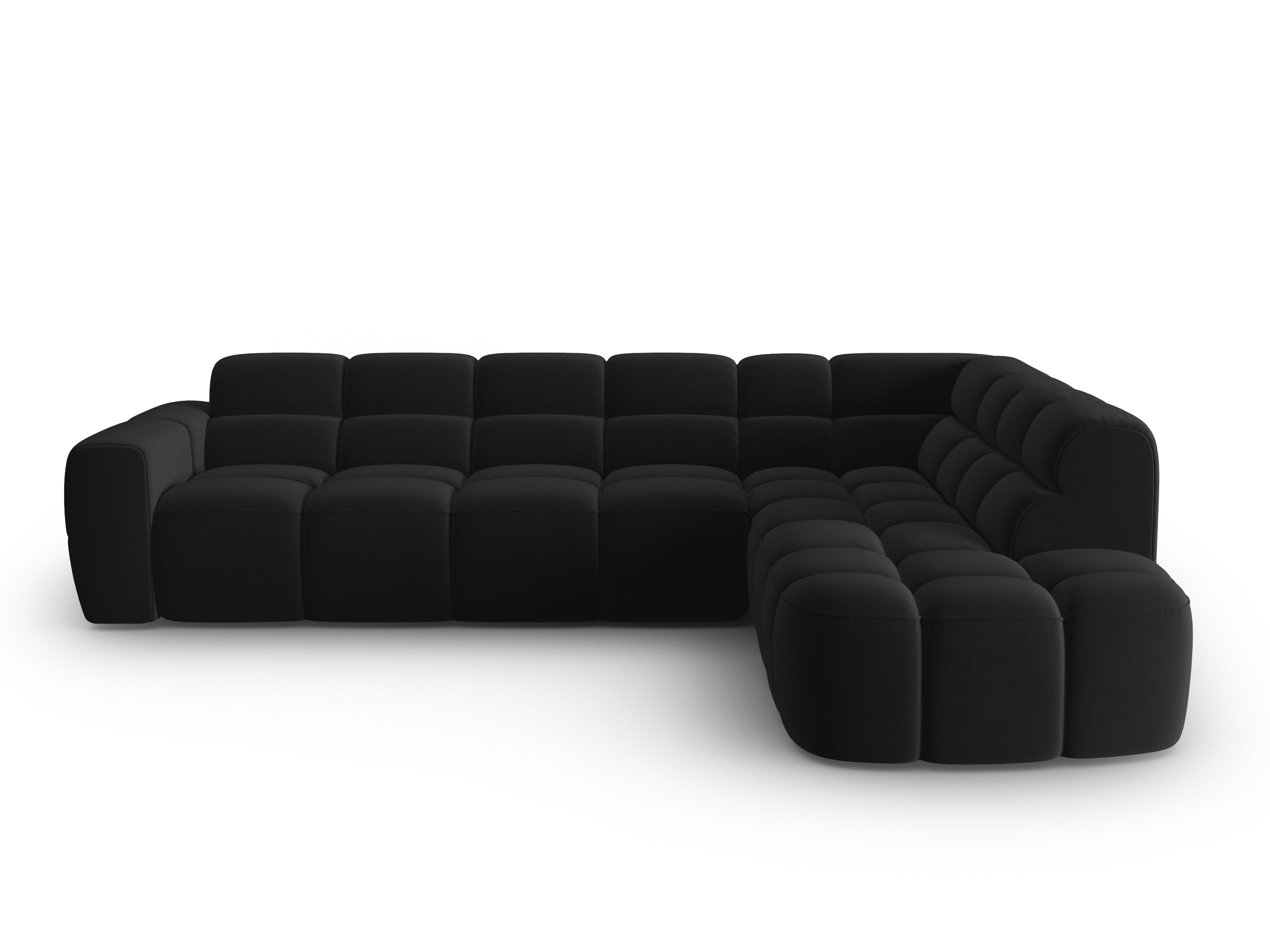 Ecksofa Lisa 293x234cm, Material: Samt