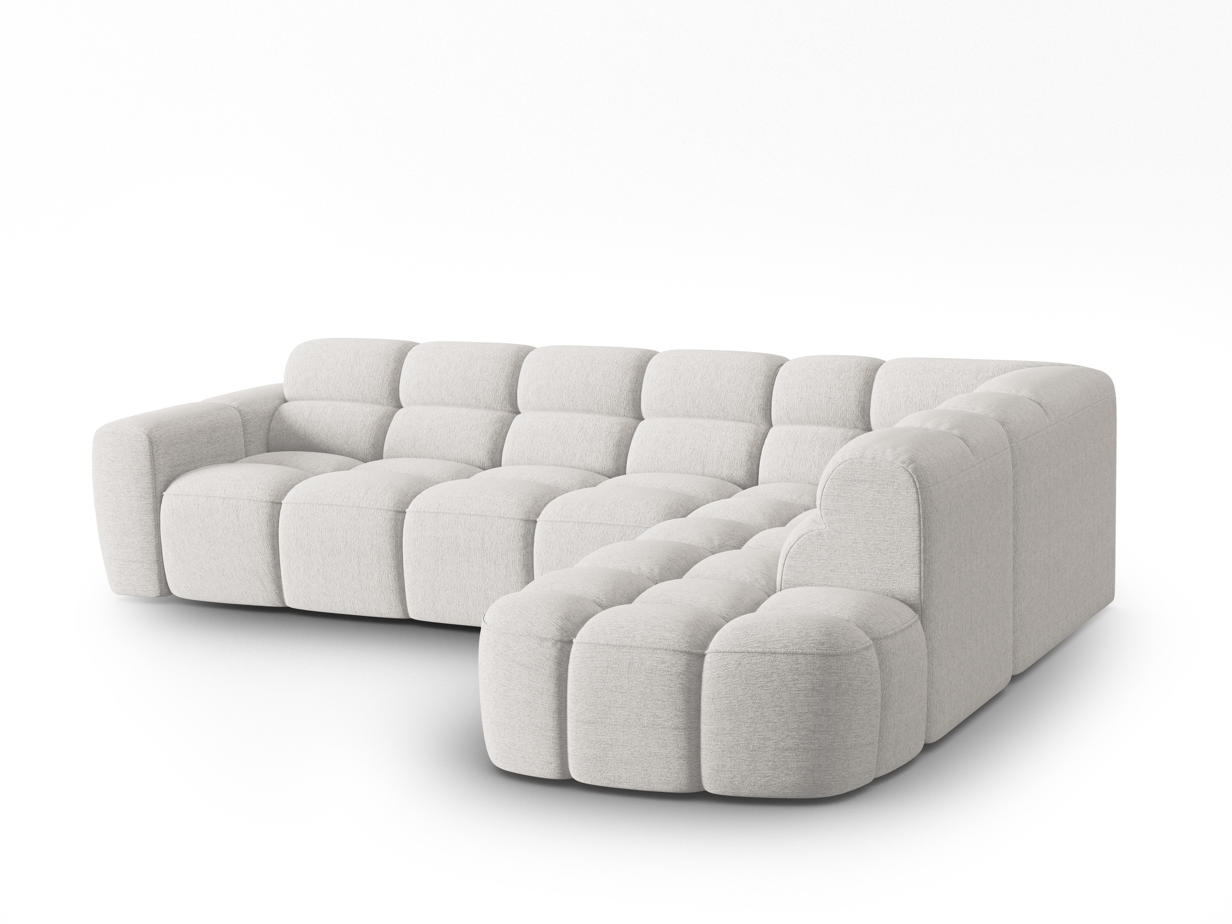 Ecksofa Lisa 293x234cm, Material: Strukturstoff