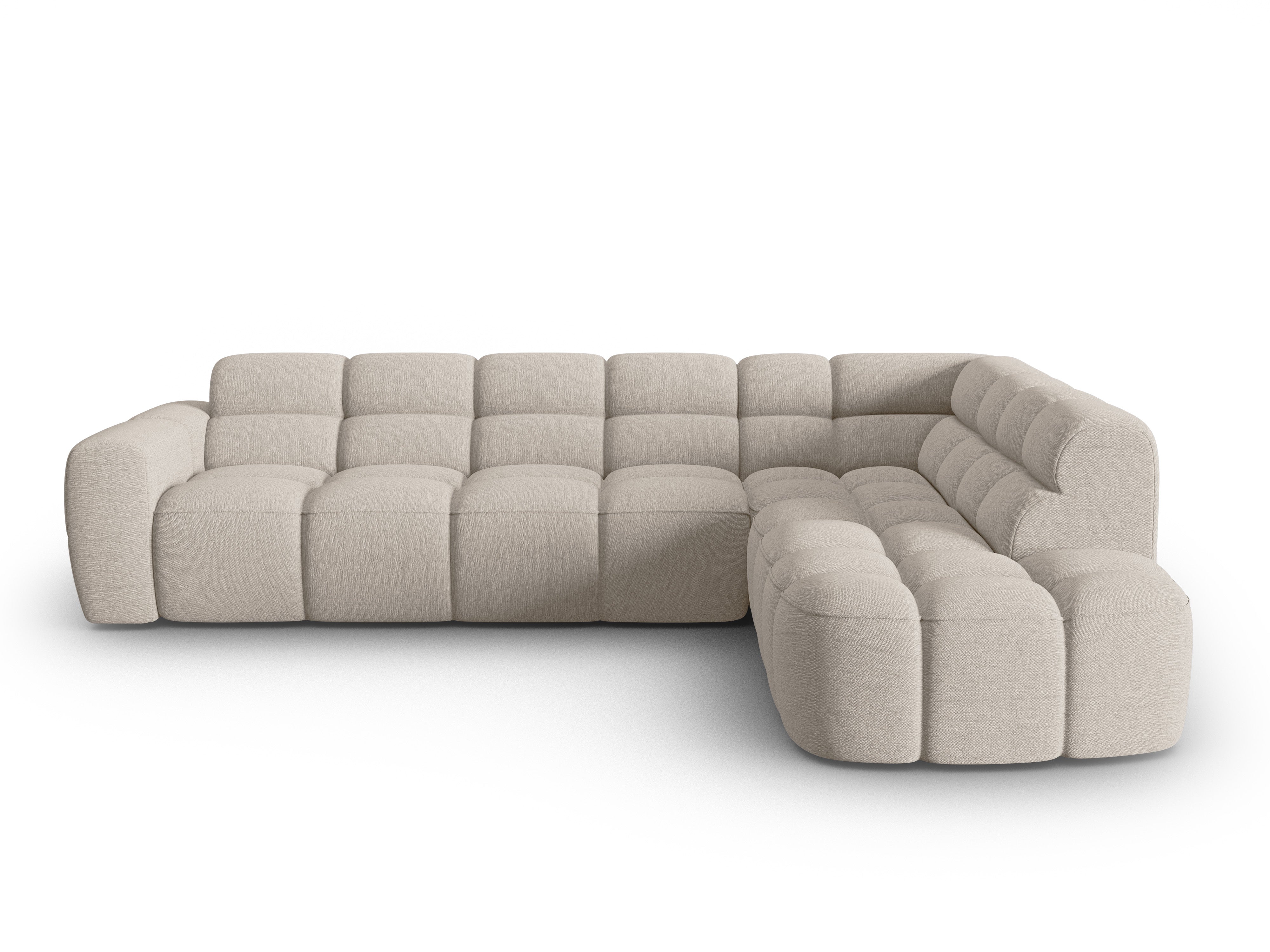 Ecksofa Lisa 293x234cm, Material: Strukturstoff