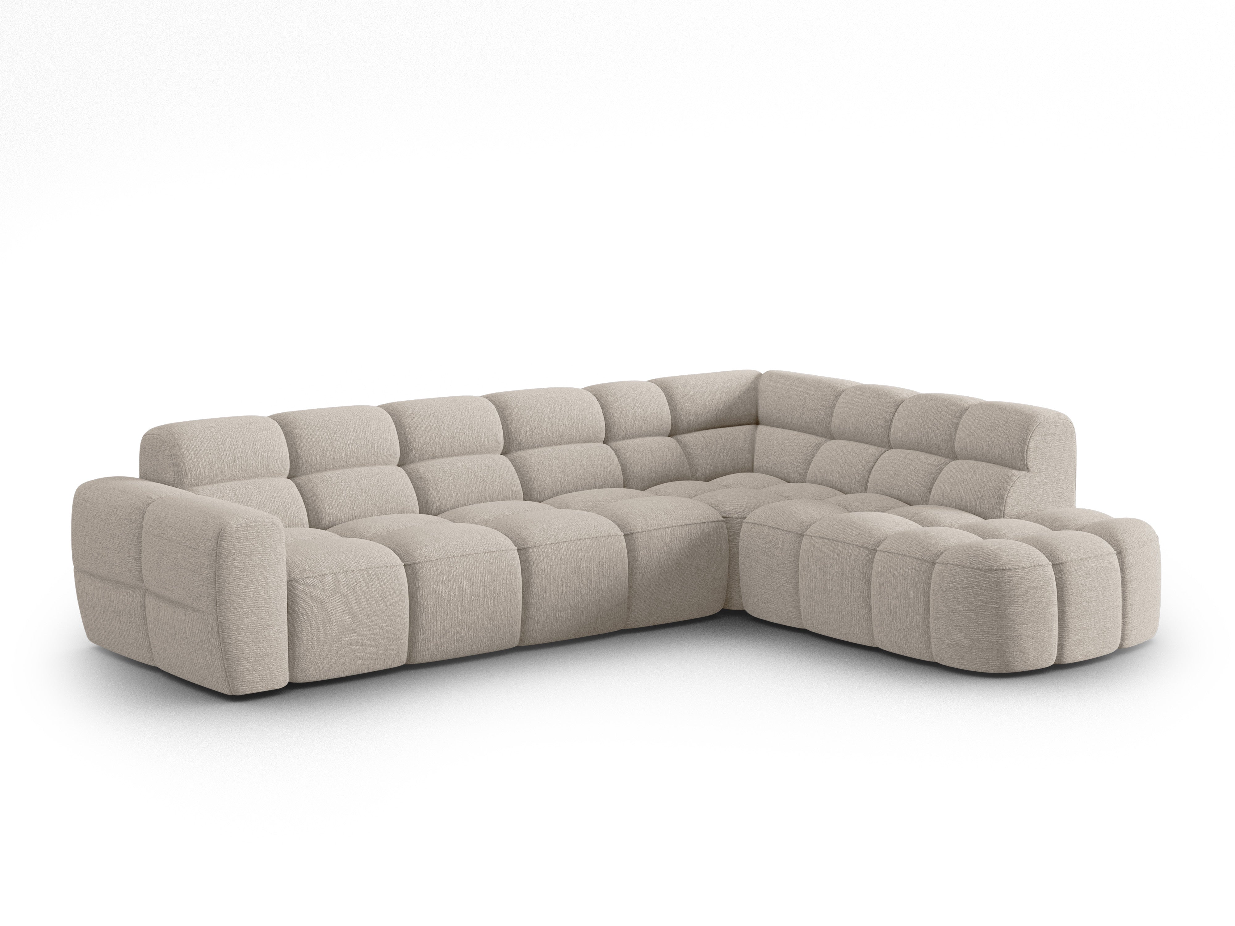 Ecksofa Lisa 293x234cm, Material: Strukturstoff