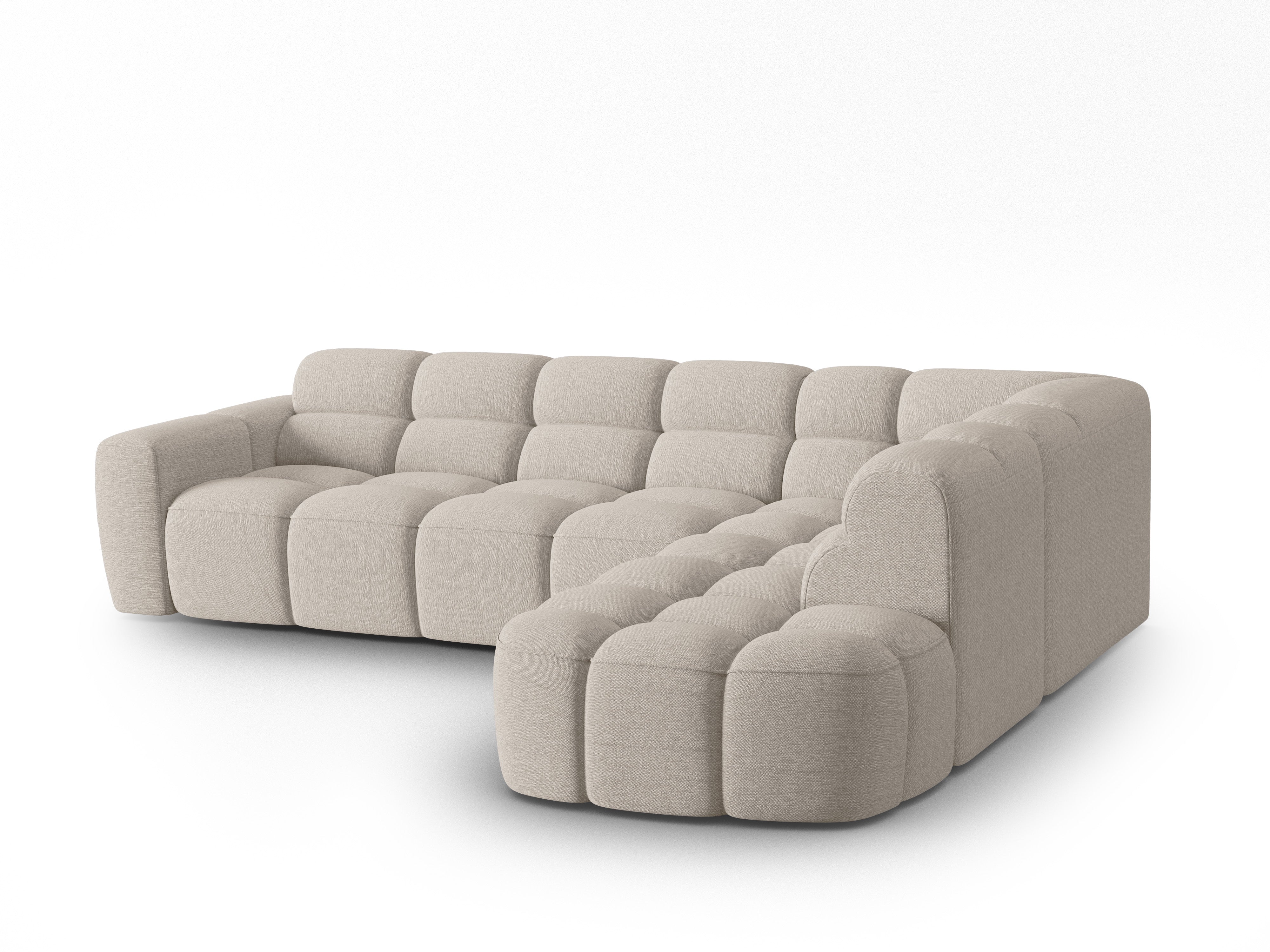 Ecksofa Lisa 293x234cm, Material: Strukturstoff