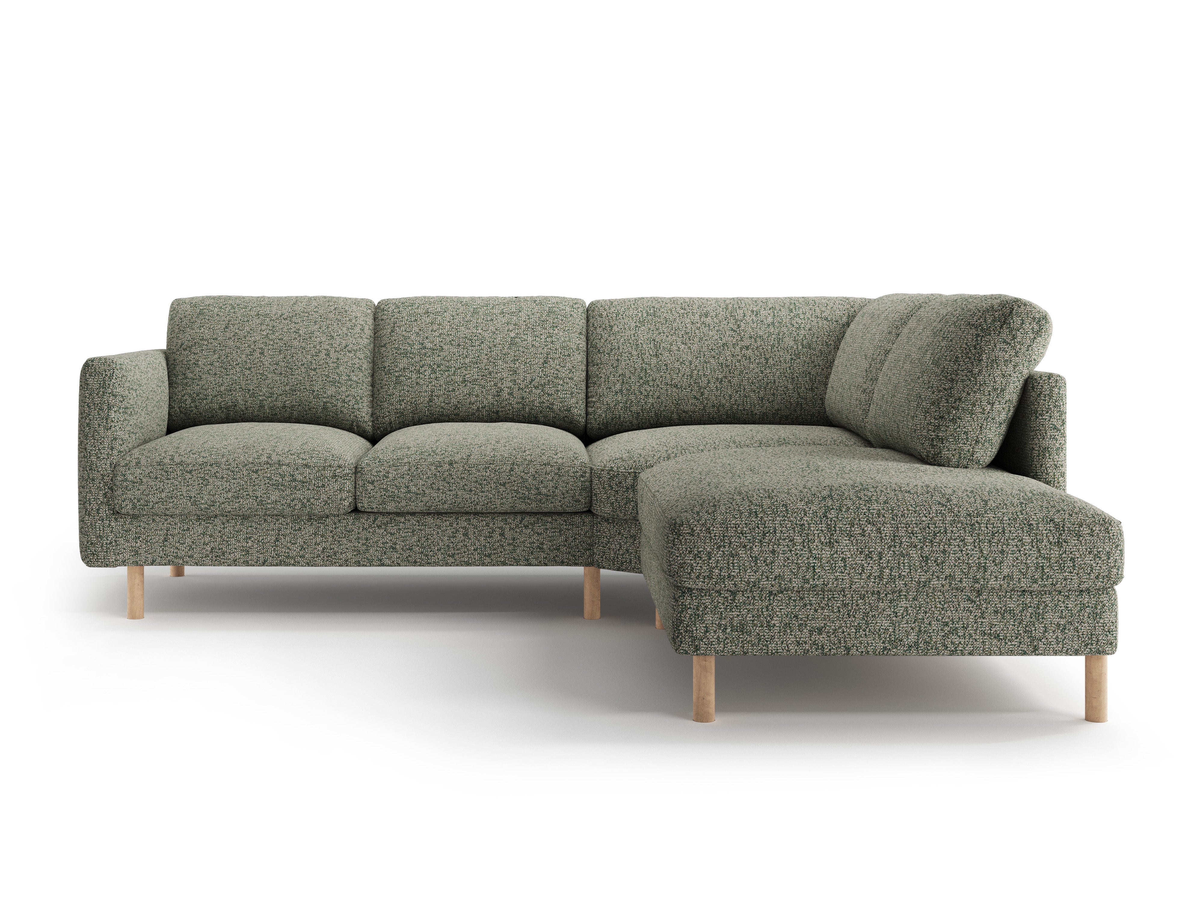 Sofa Eden, 4 Sitze, 267x234cm, Material: Strukturstoff