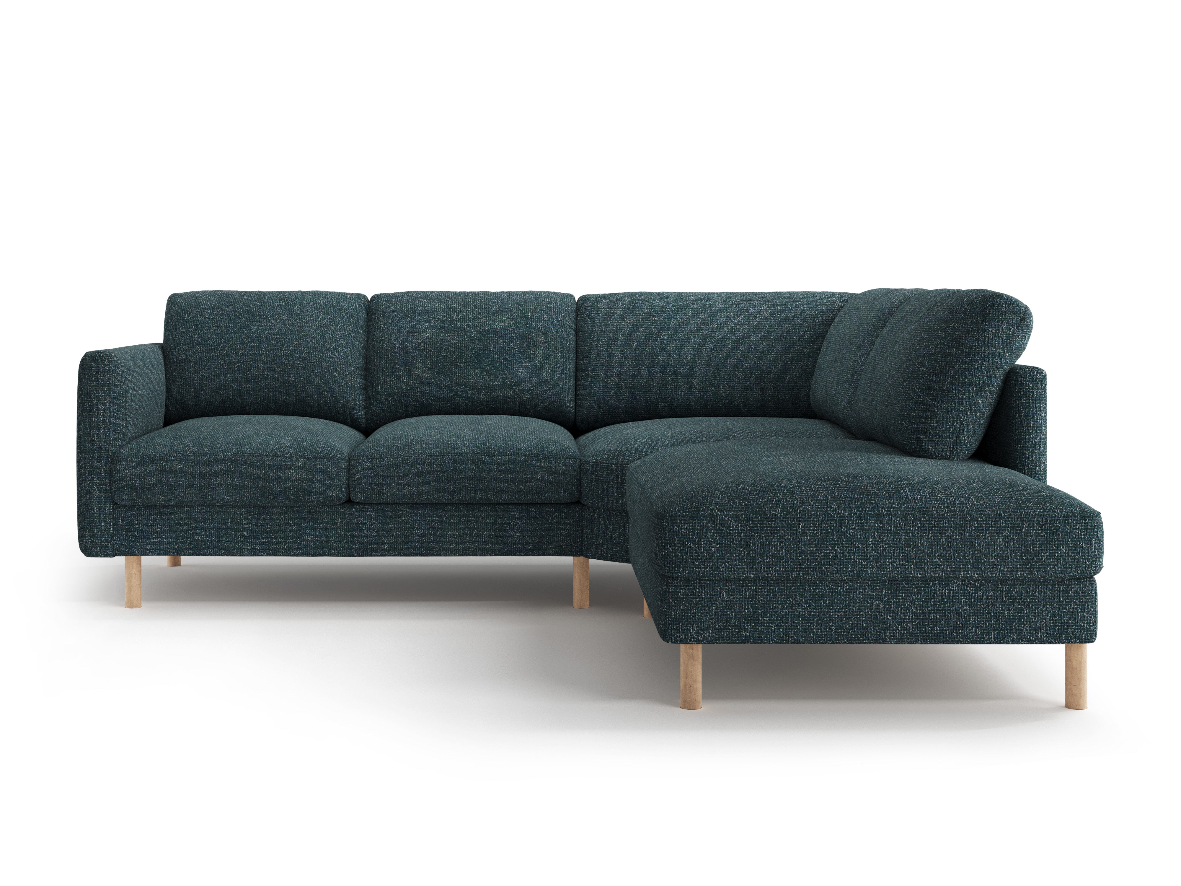 Sofa Eden, 4 Sitze, 267x234cm, Material: Strukturstoff