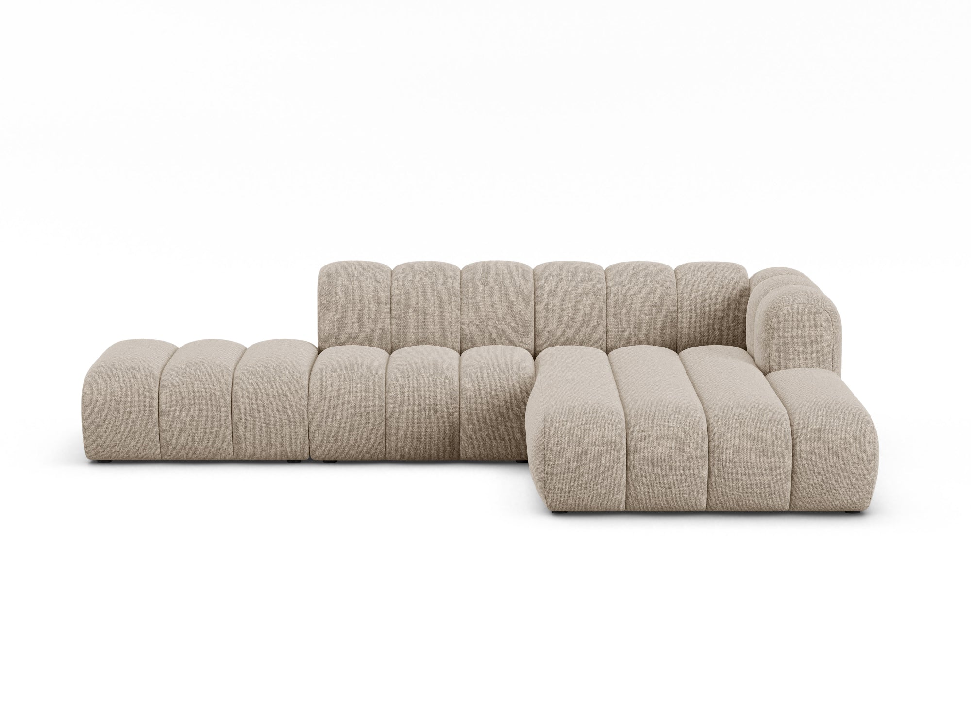 Ecksofa Lupine 299x177cm, Material: Chenille Eden
