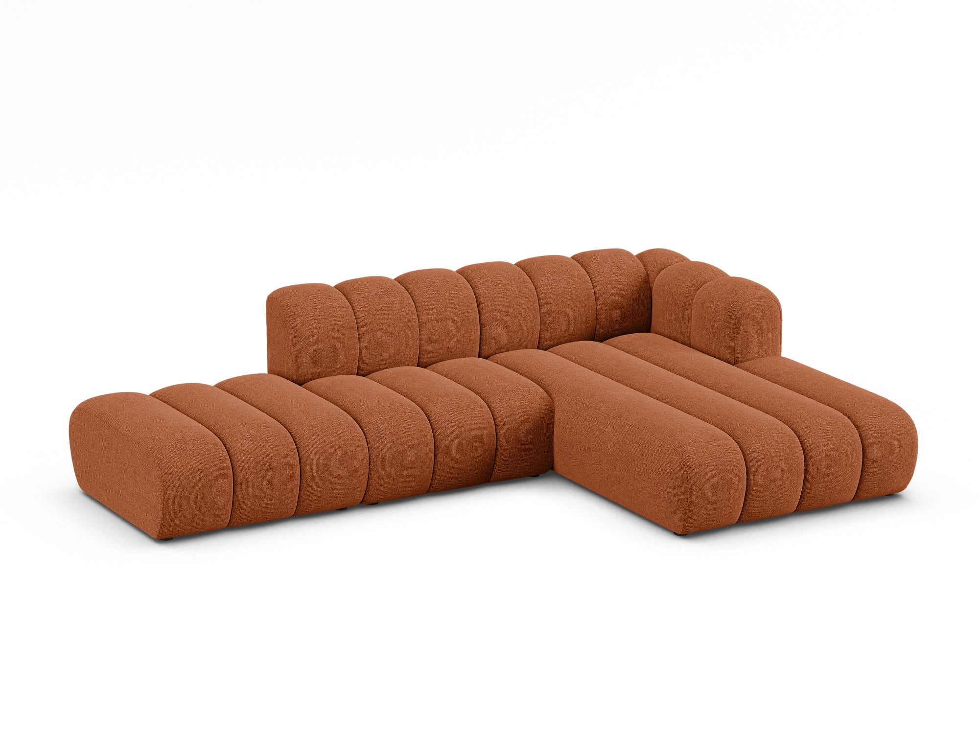 Ecksofa Lupine 299x177cm, Material: Chenille Eden