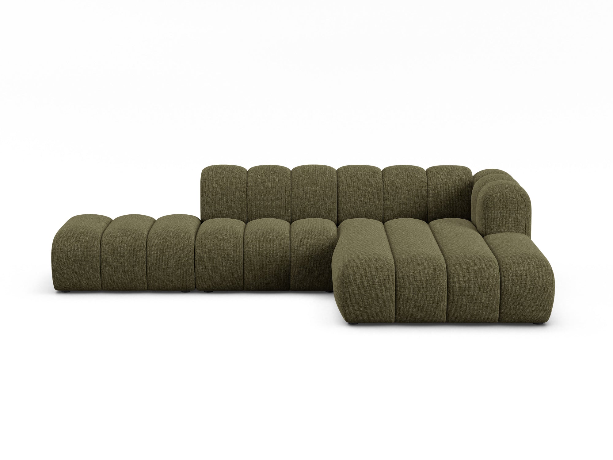 Ecksofa Lupine 299x177cm, Material: Chenille Eden