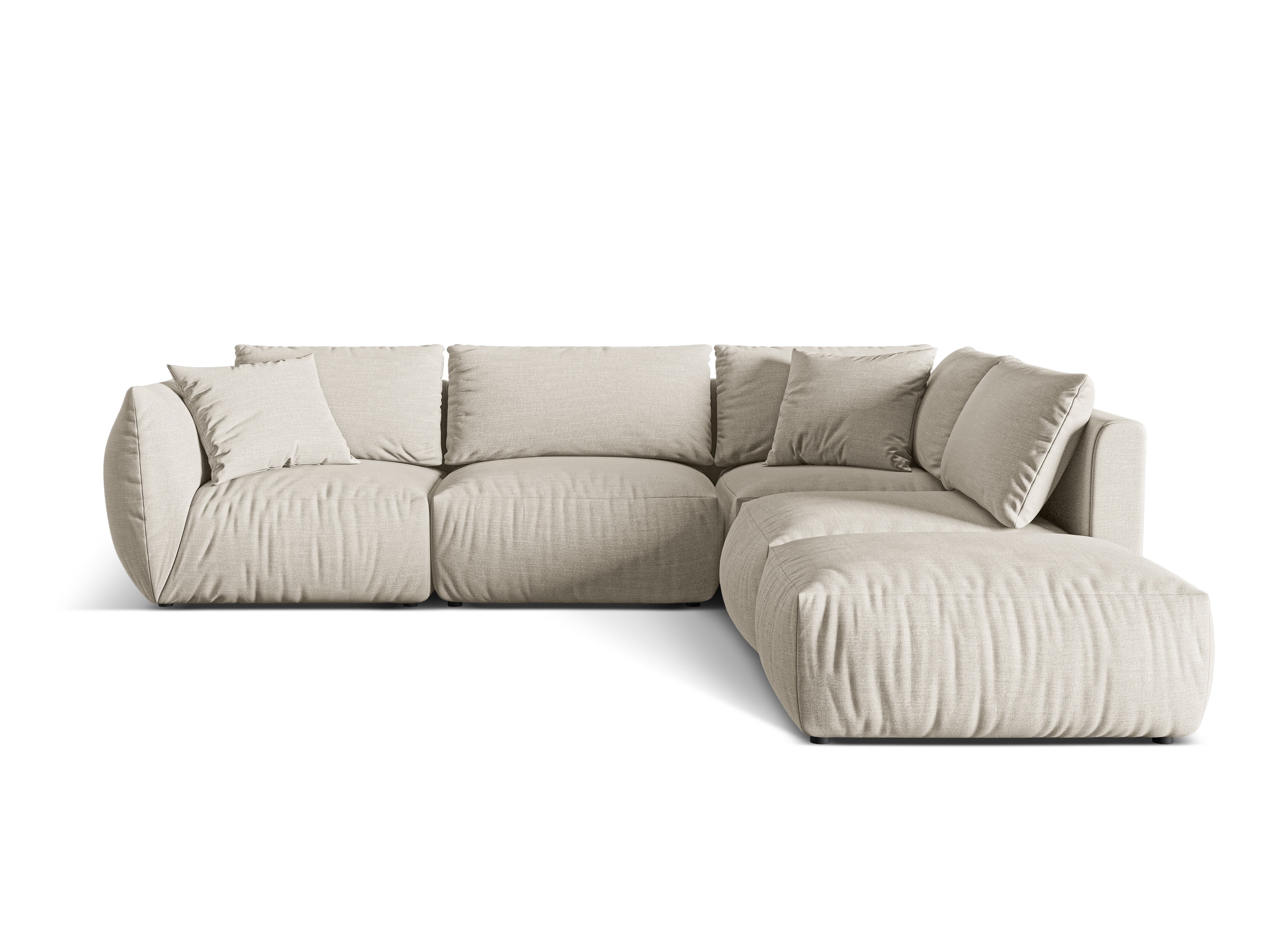 Ecksofa Chris 295x290cm, Material: Strukturstoff