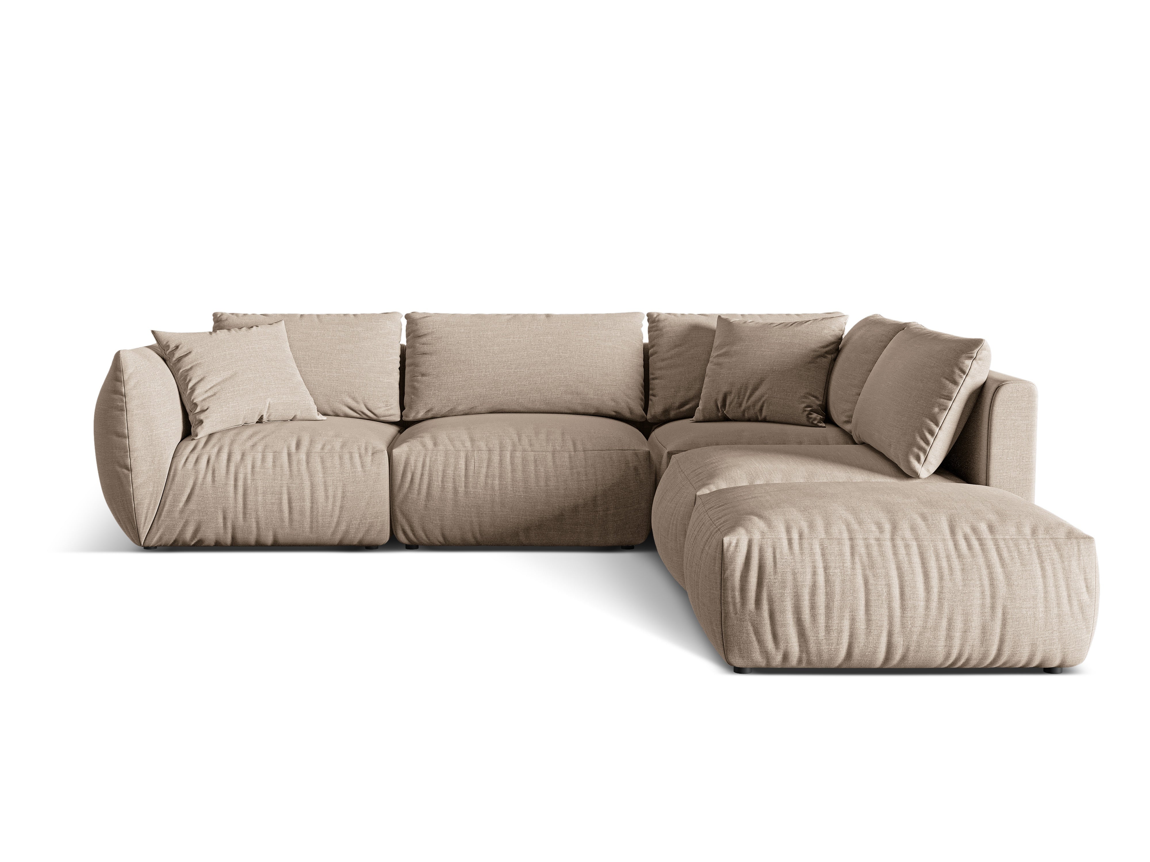 Ecksofa Chris 295x290cm, Material: Strukturstoff
