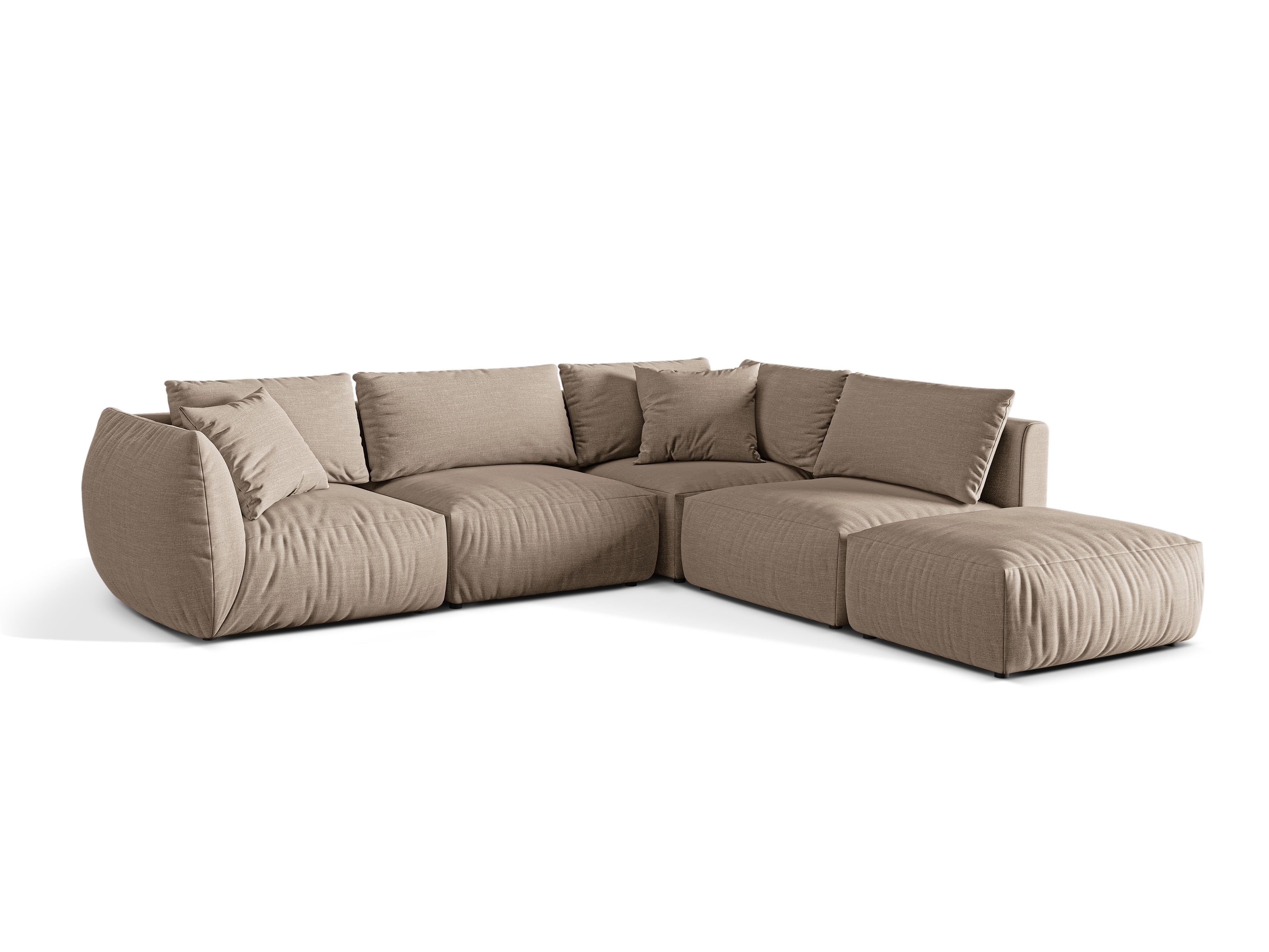 Ecksofa Chris 295x290cm, Material: Strukturstoff
