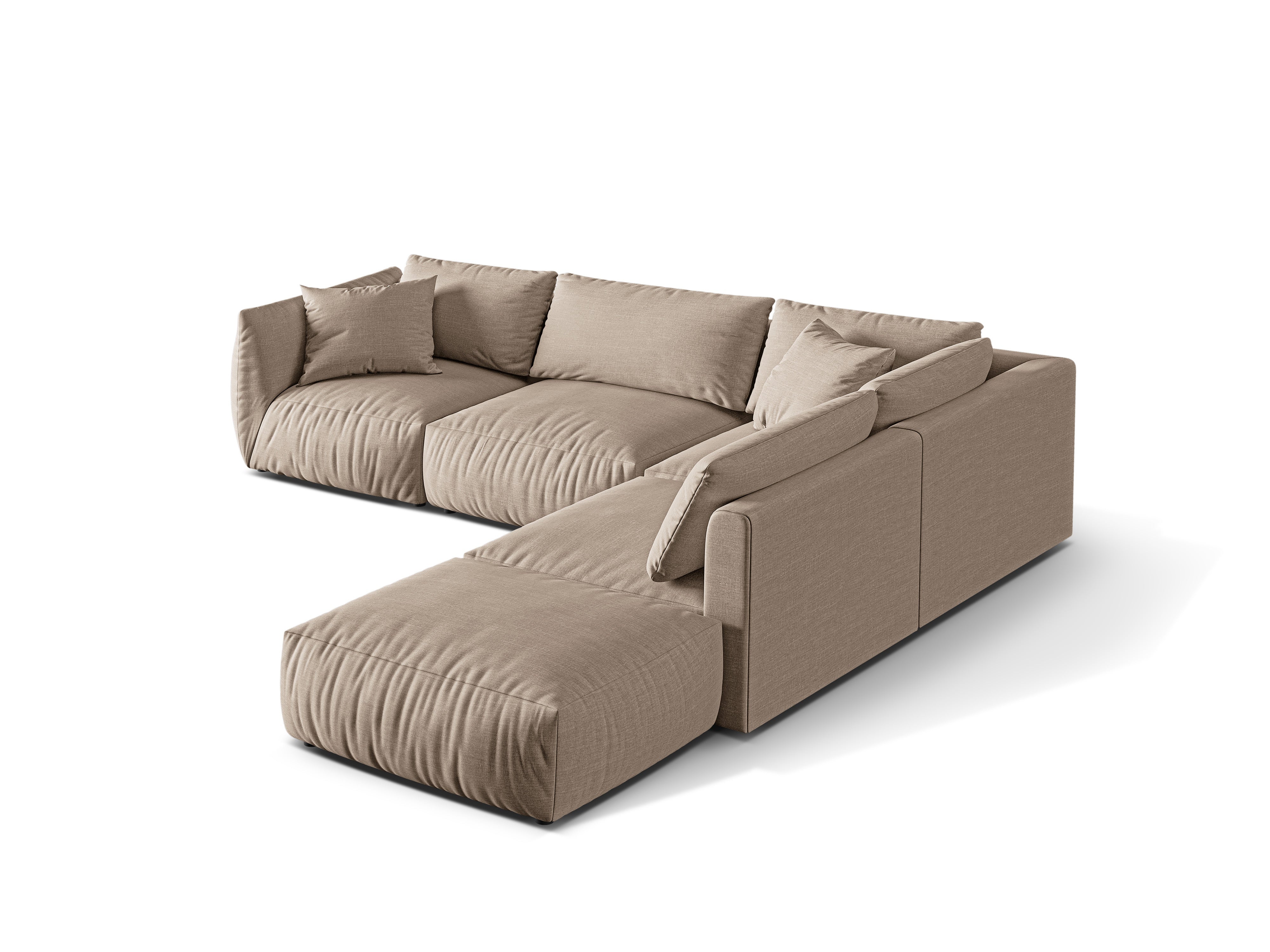 Ecksofa Chris 295x290cm, Material: Strukturstoff