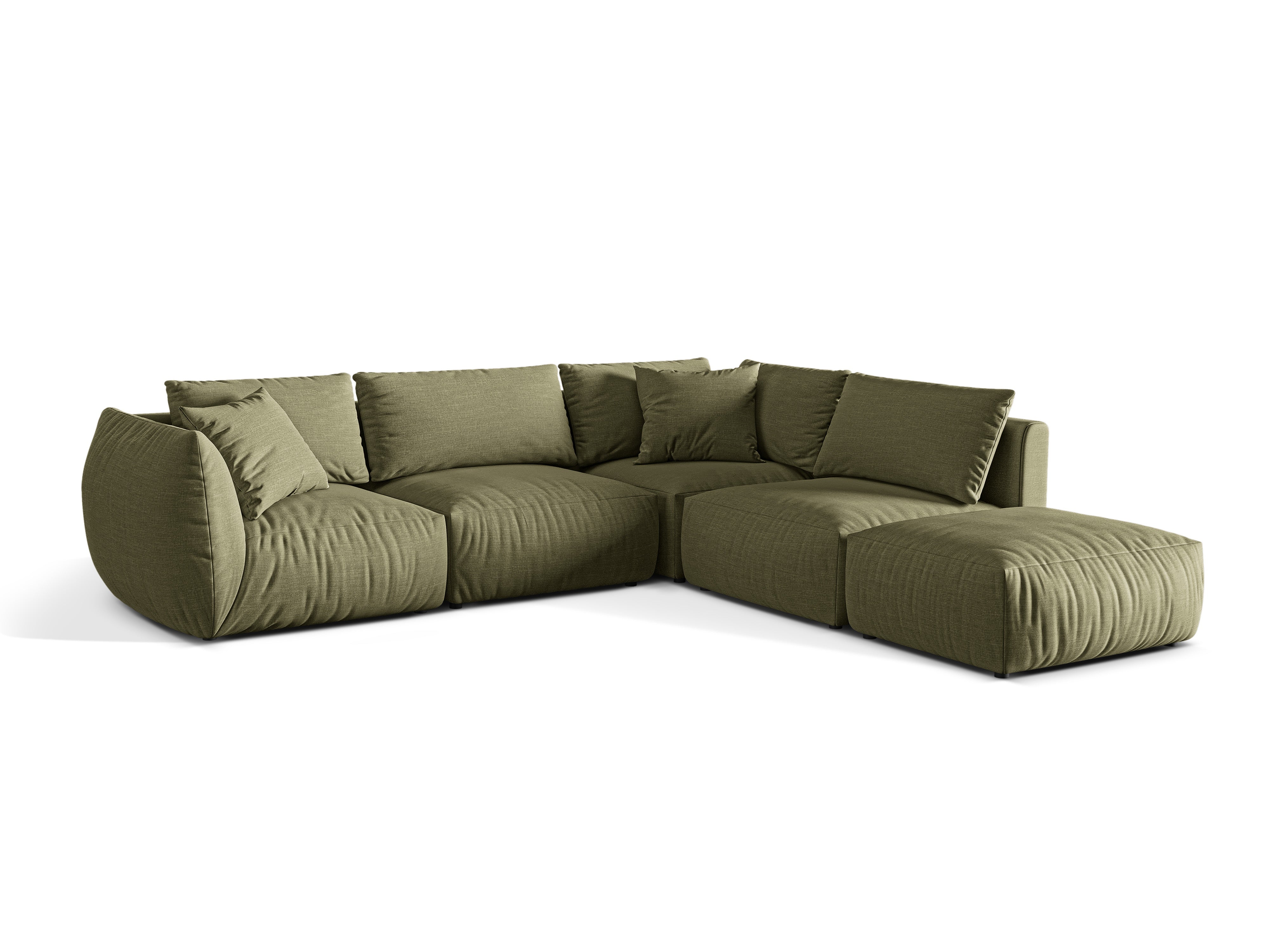 Ecksofa Chris 295x290cm, Material: Strukturstoff