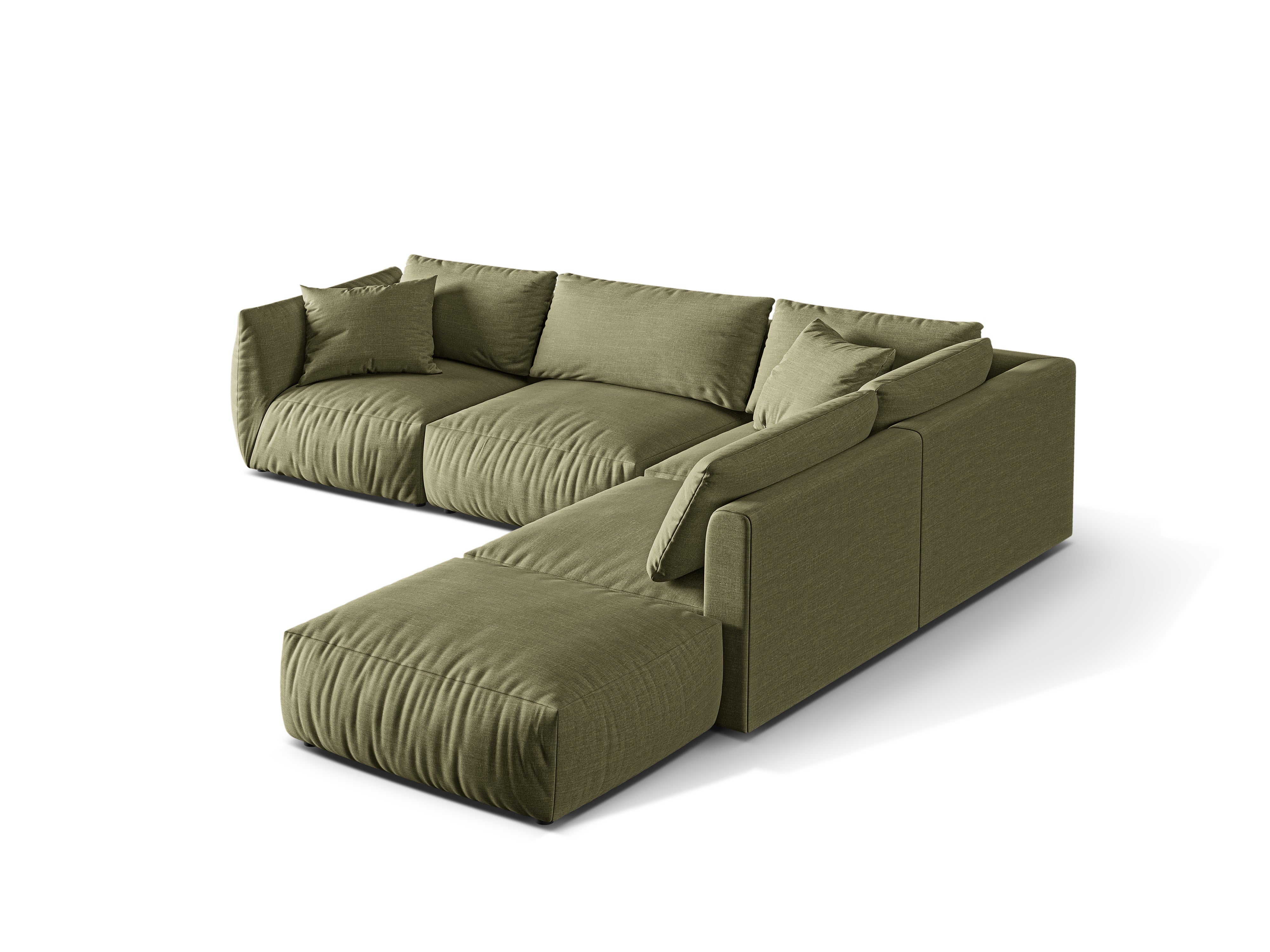 Ecksofa Chris 295x290cm, Material: Strukturstoff