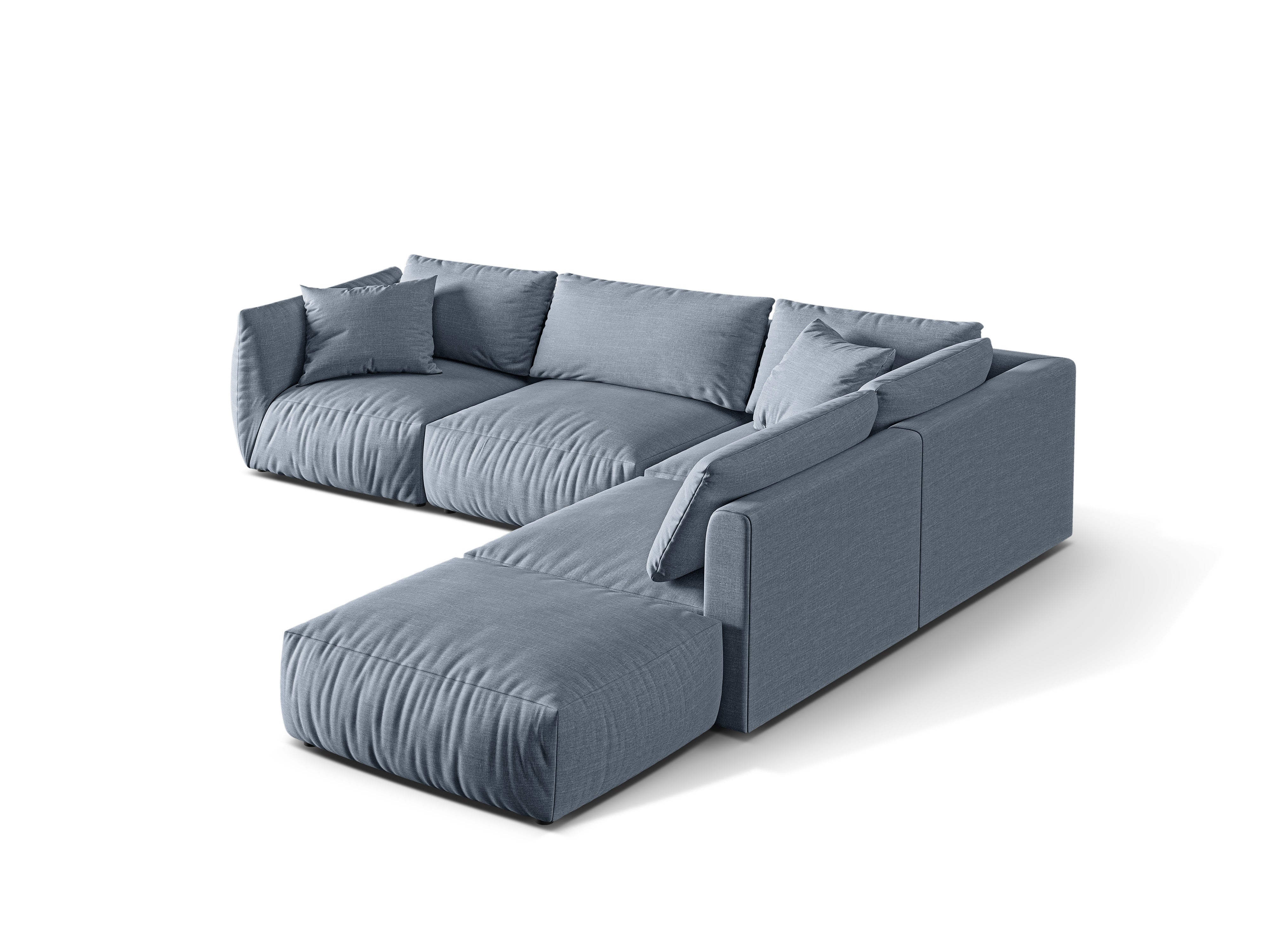 Ecksofa Chris 295x290cm, Material: Strukturstoff