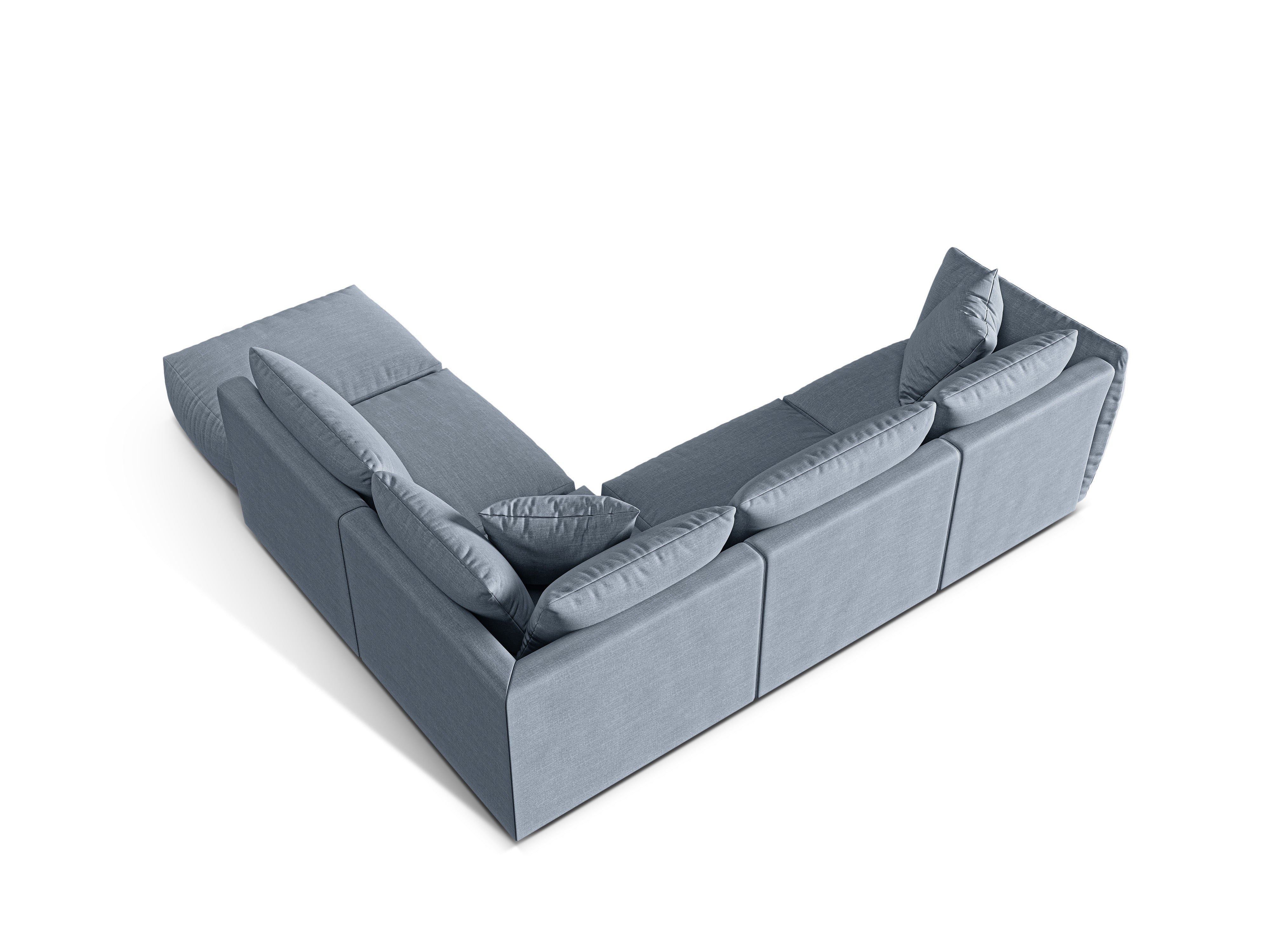 Ecksofa Chris 295x290cm, Material: Strukturstoff