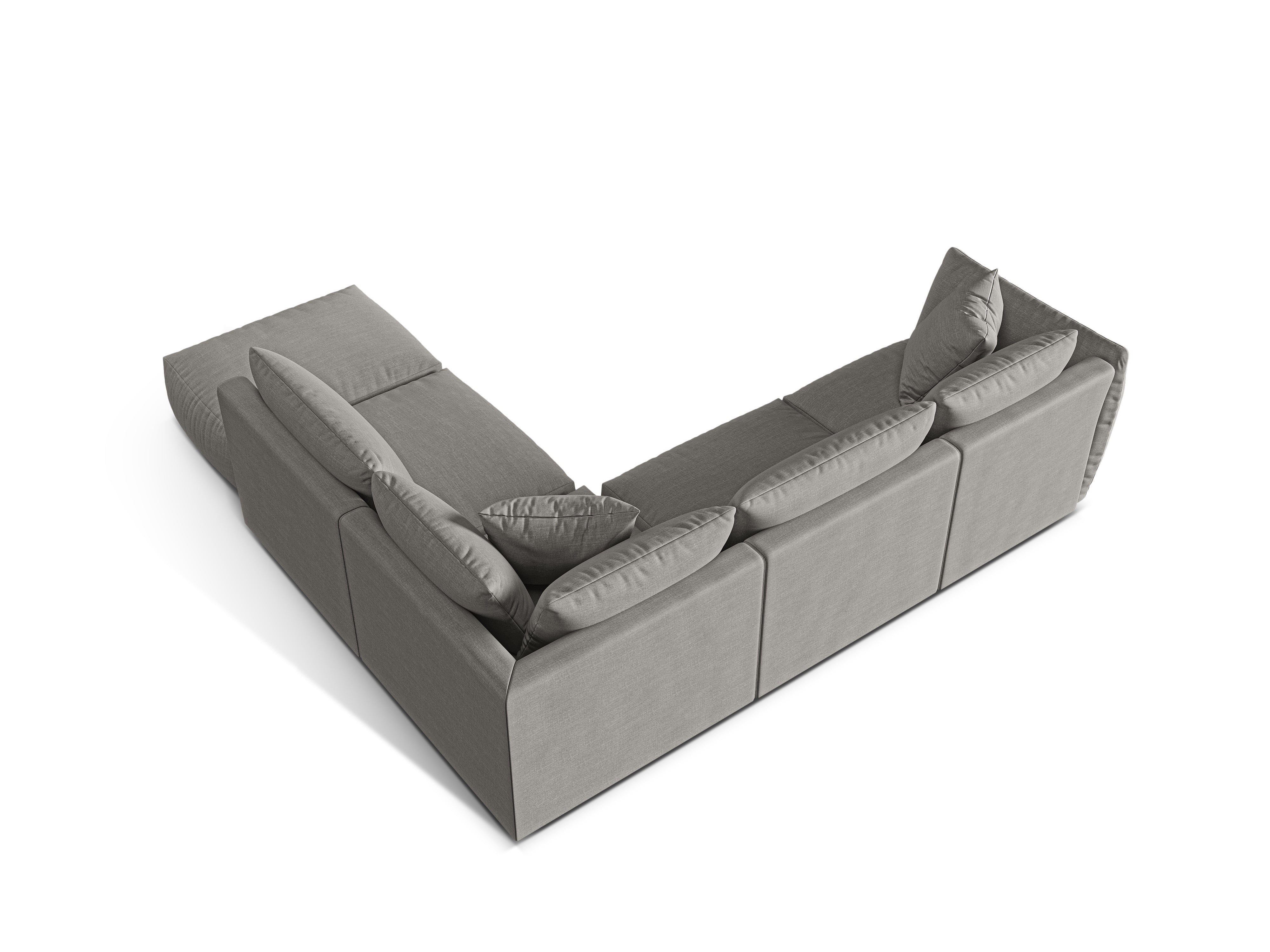 Ecksofa Chris 295x290cm, Material: Strukturstoff