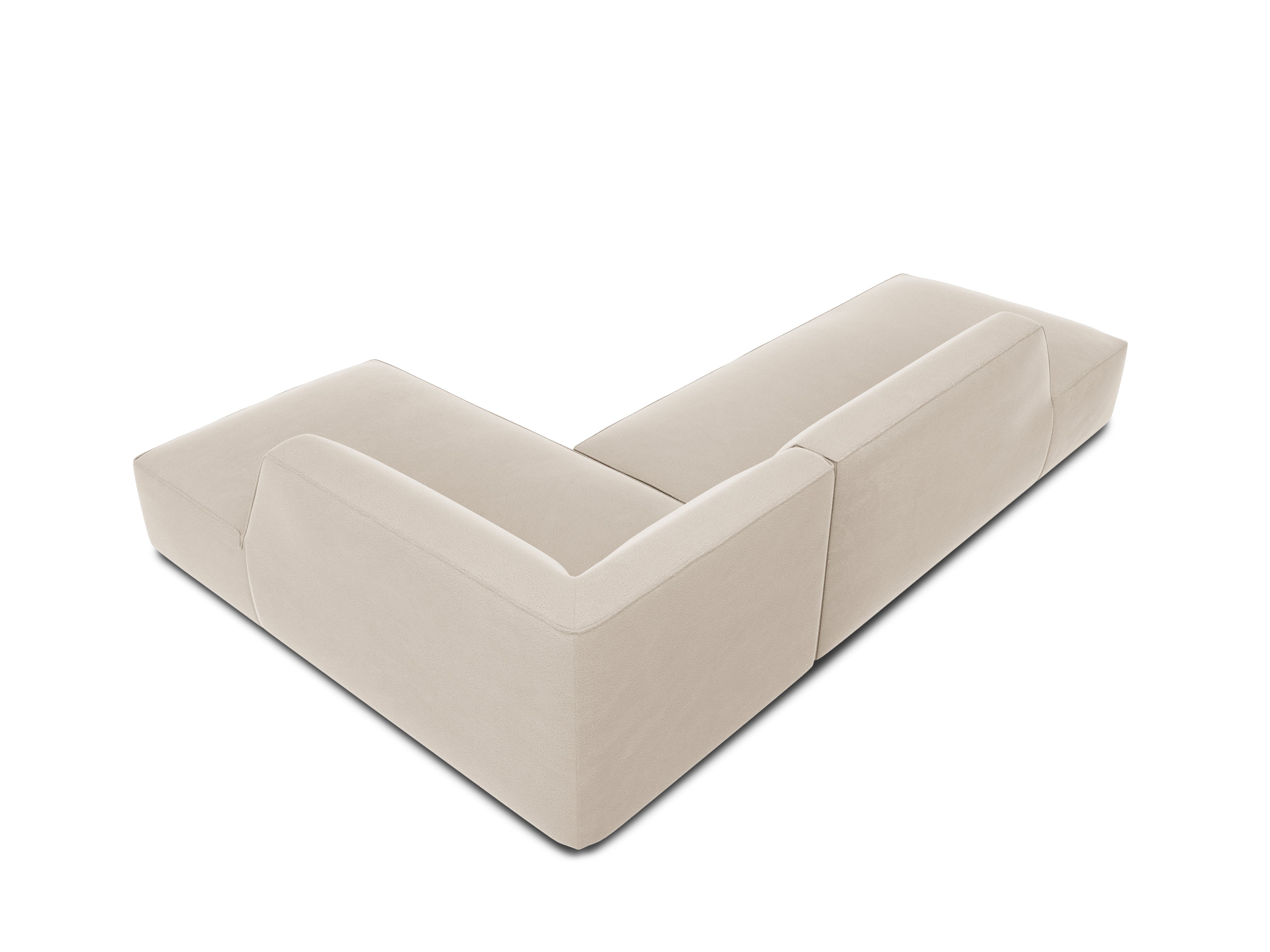 Ecksofa Ruby, 4 Sitze, 273x180cm, Material: Samt