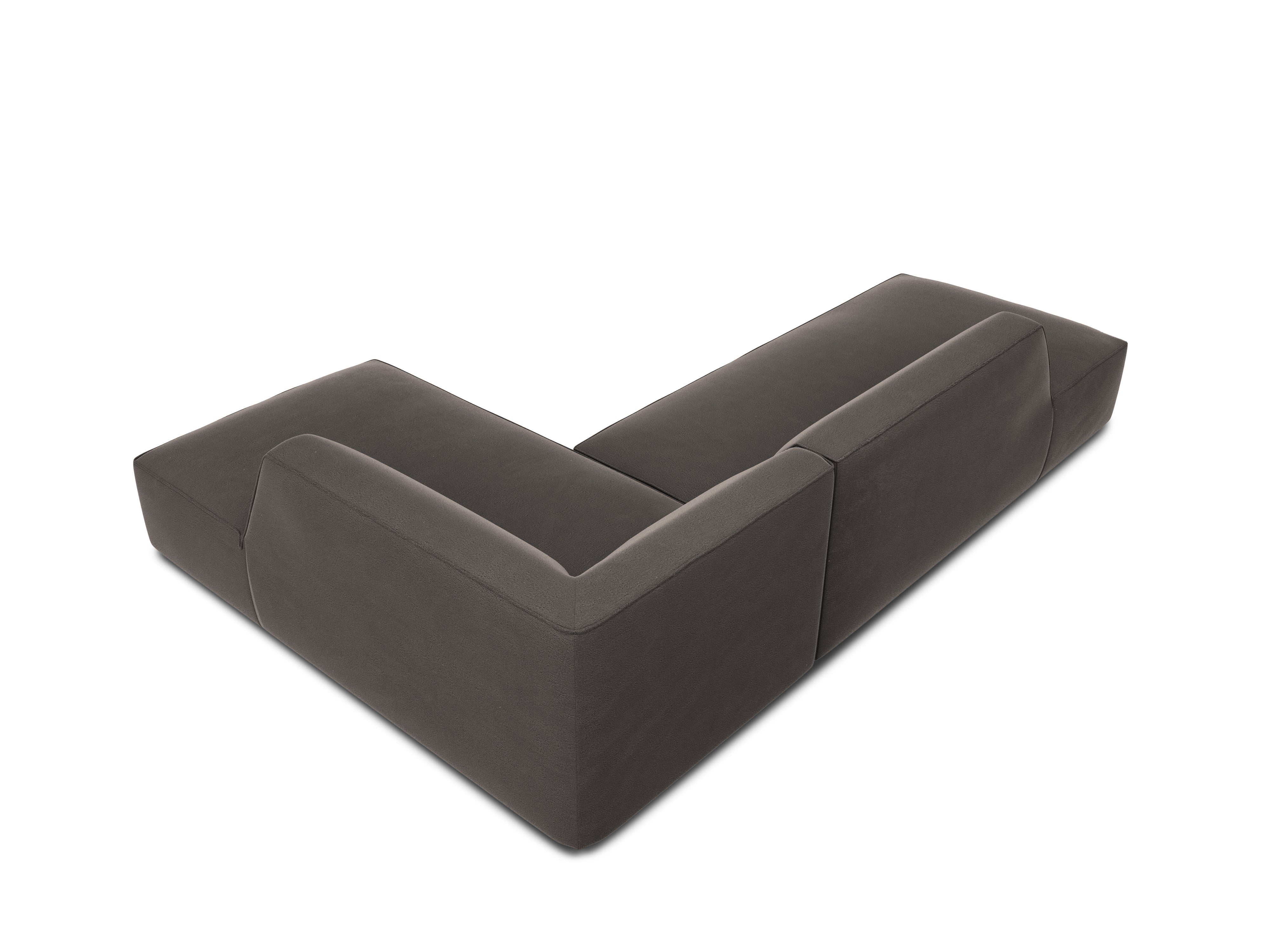 Ecksofa Ruby, 4 Sitze, 273x180cm, Material: Samt