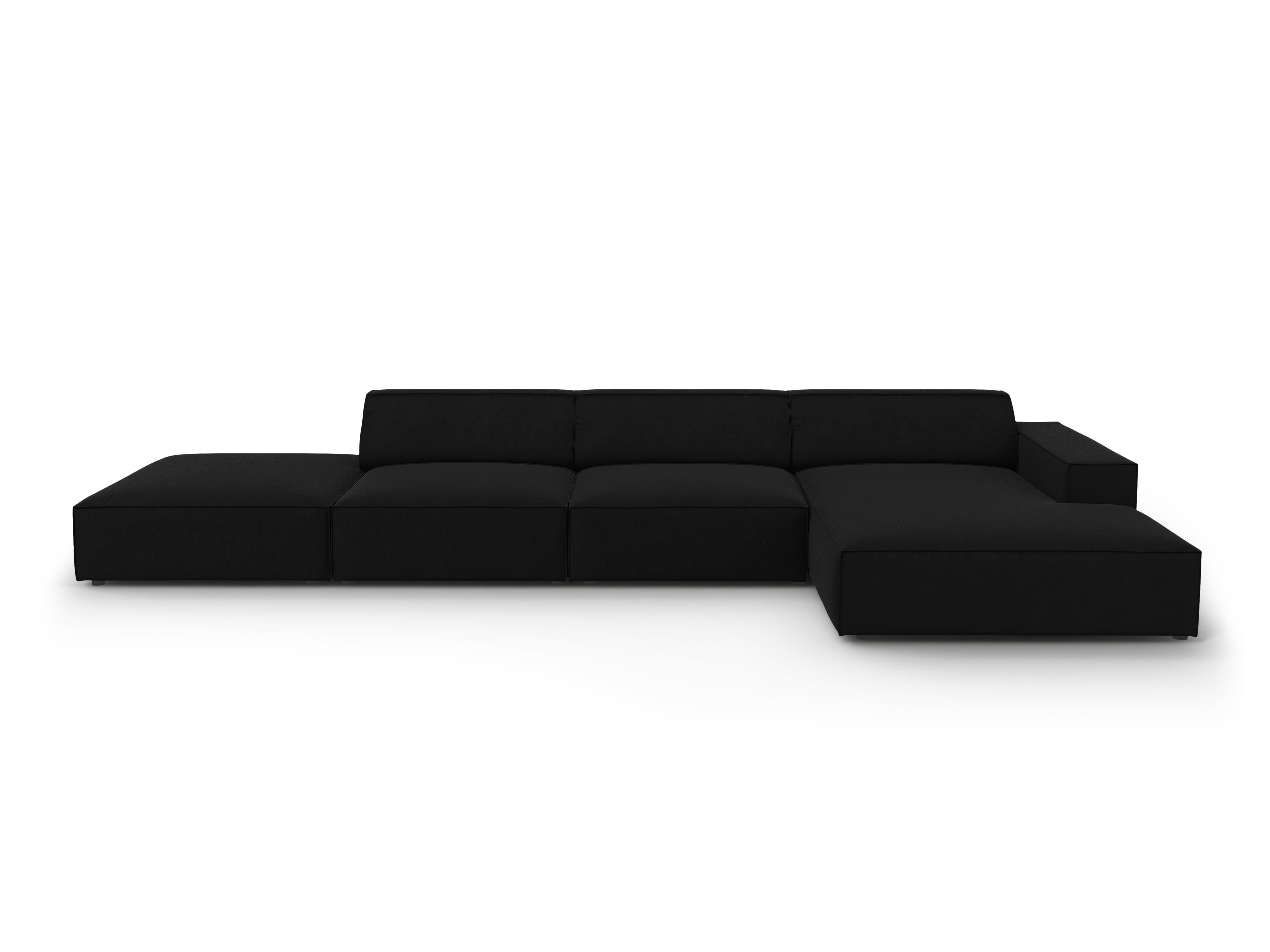 Ecksofa Jodie 341x166cm, Material: Samt