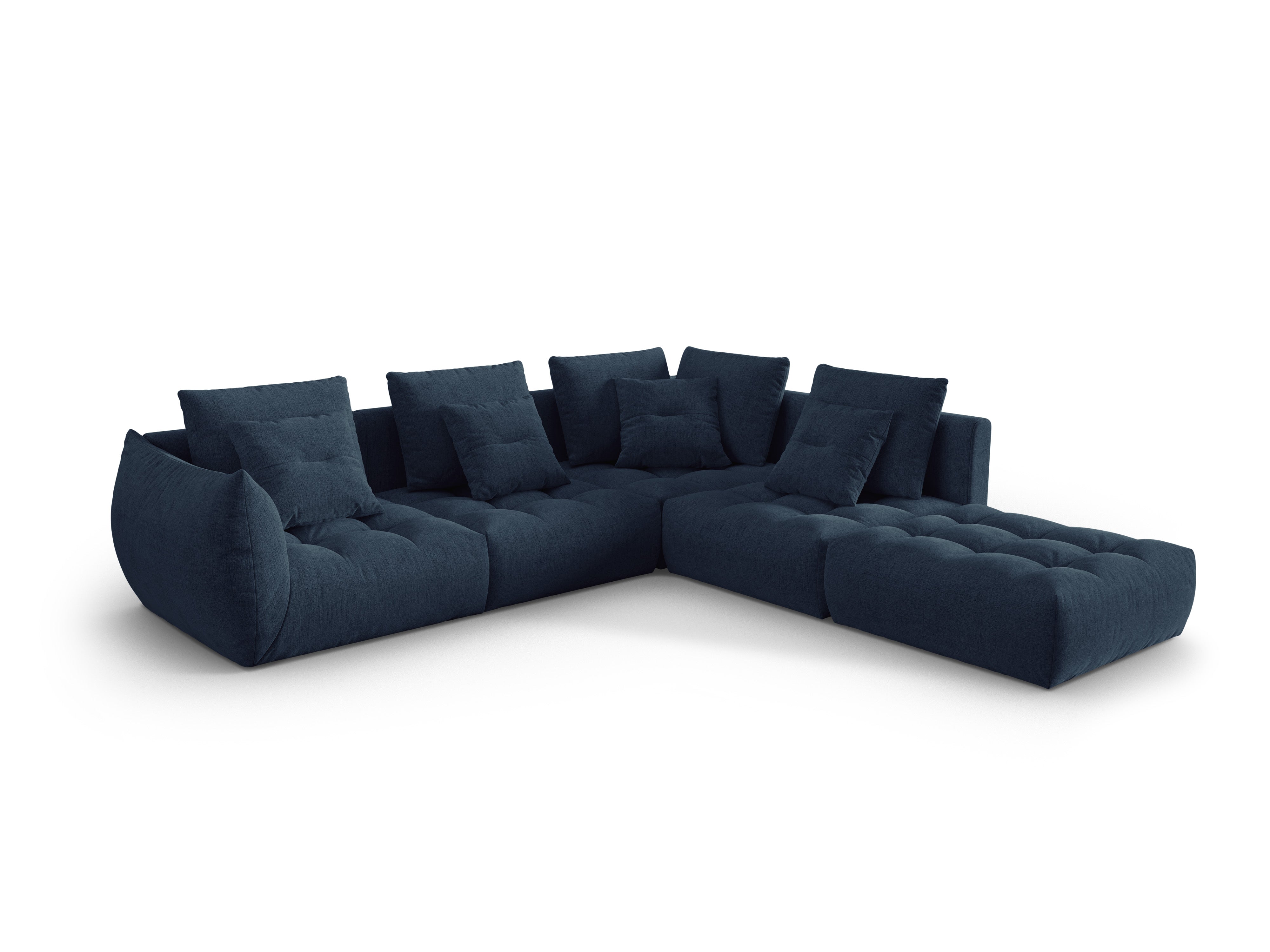 Bloom Ecksofa, 316x310 cm, Material: Strukturstoff