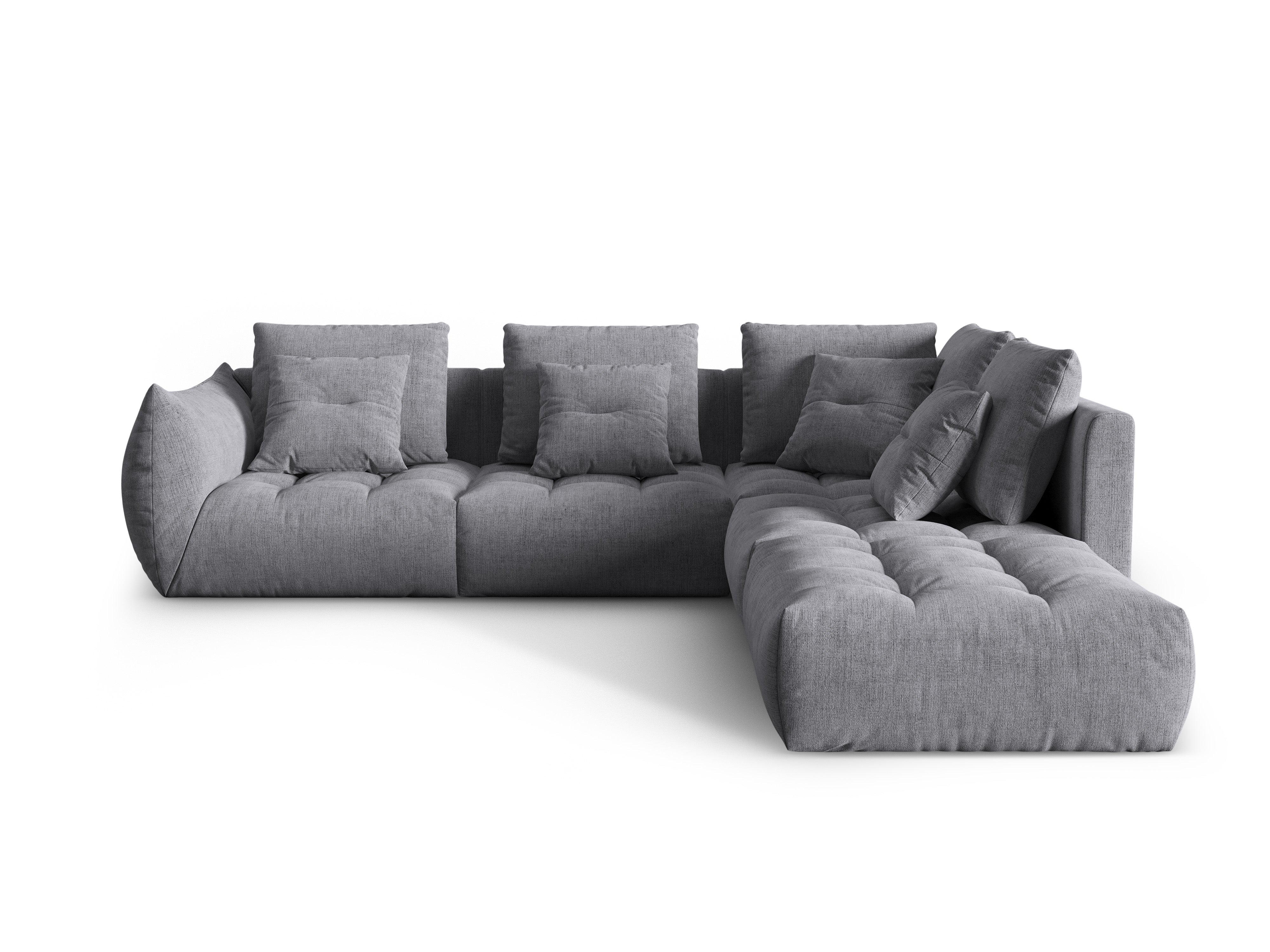 Bloom Ecksofa, 316x310 cm, Material: Strukturstoff